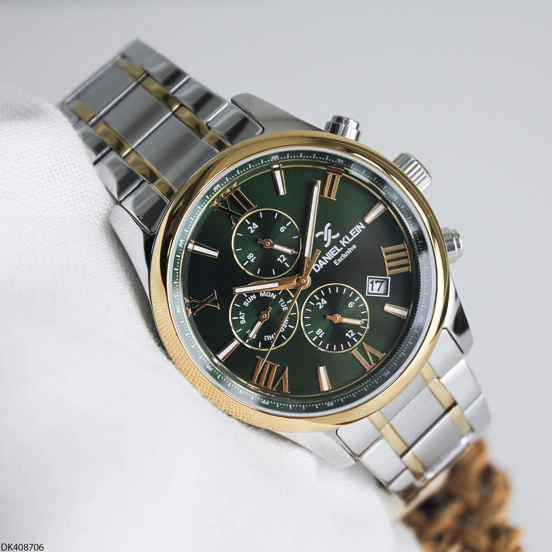 Daniel Klein DK408706 Çelik Kordonlu Erkek Kol Saati