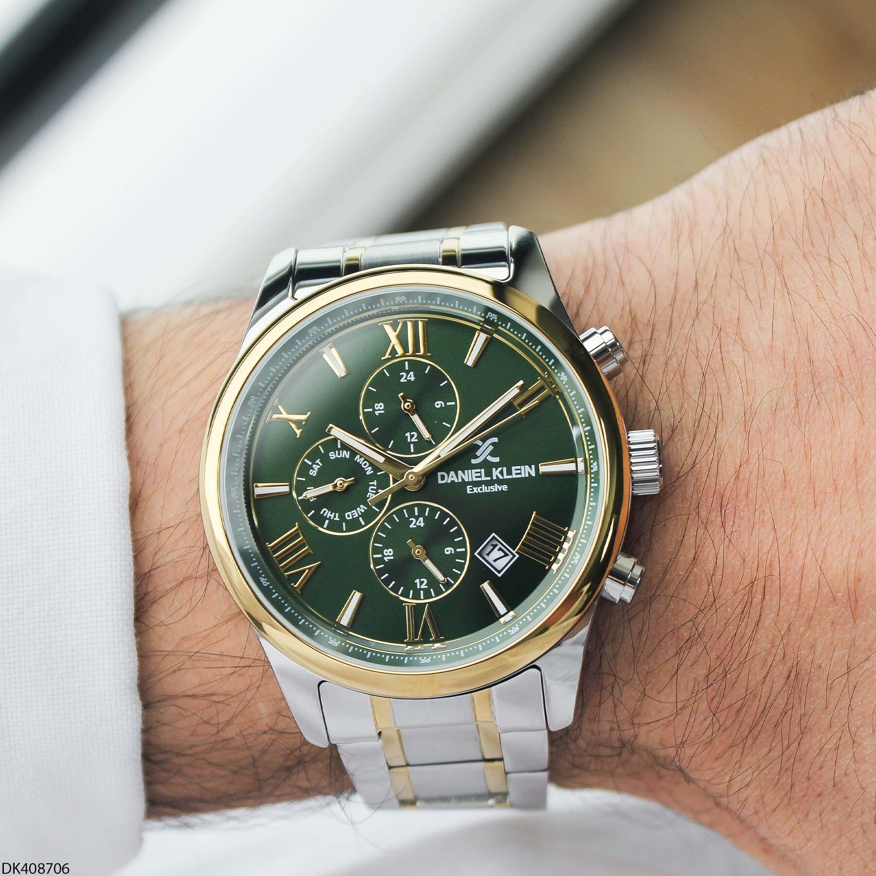 Daniel Klein DK408706 Çelik Kordonlu Erkek Kol Saati