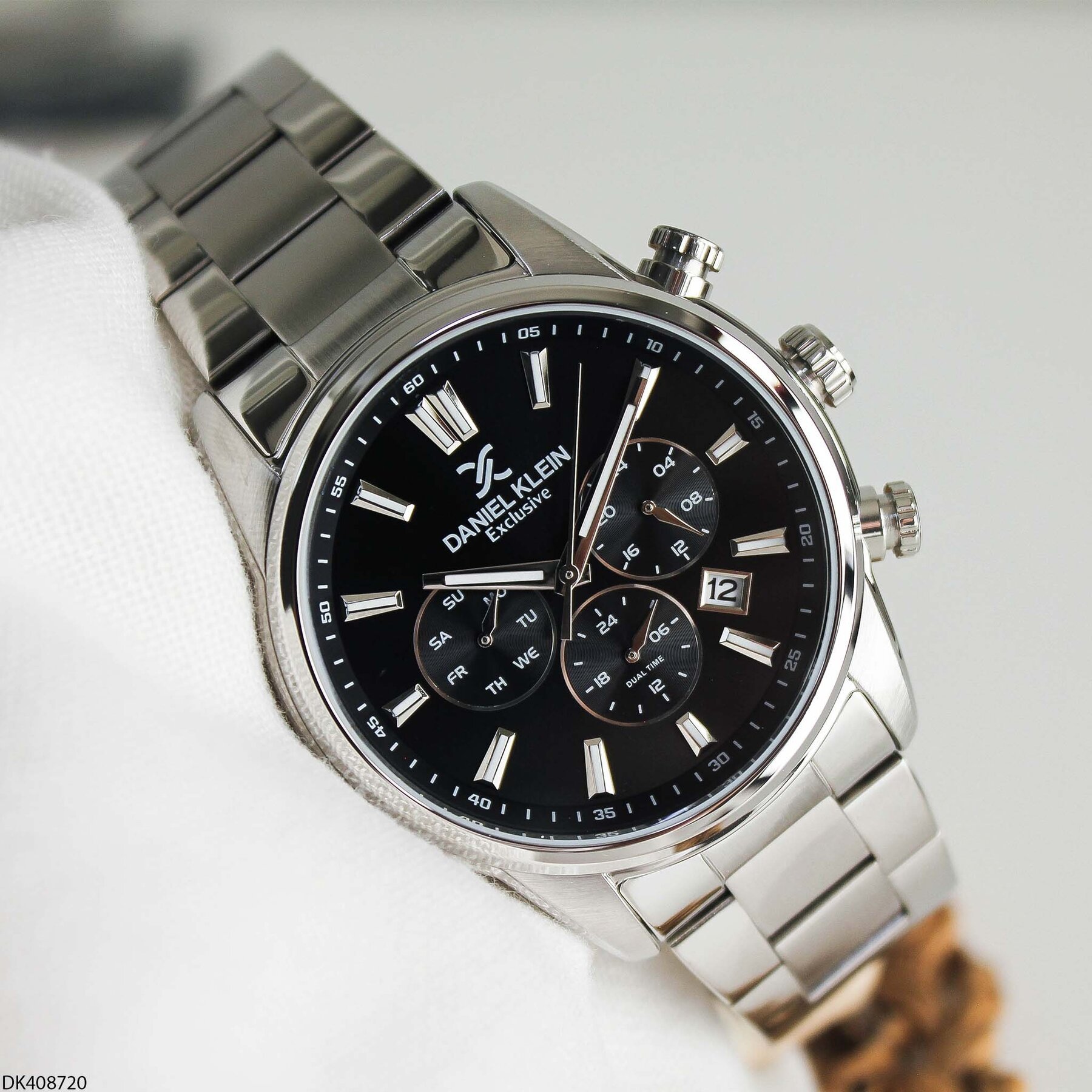 Daniel Klein DK408720 Çelik Kordonlu Erkek Kol Saati