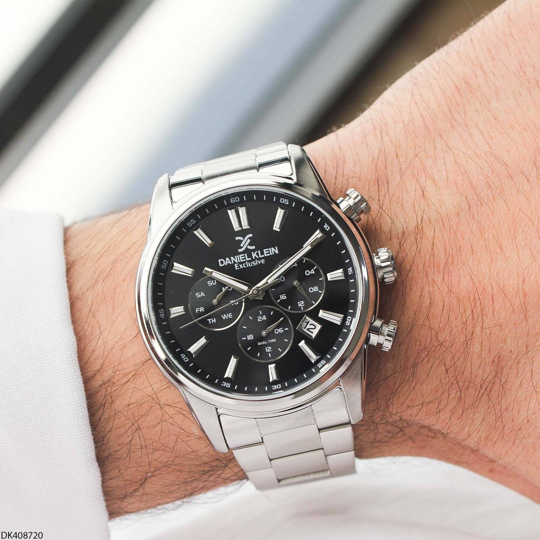 Daniel Klein DK408720 Çelik Kordonlu Erkek Kol Saati