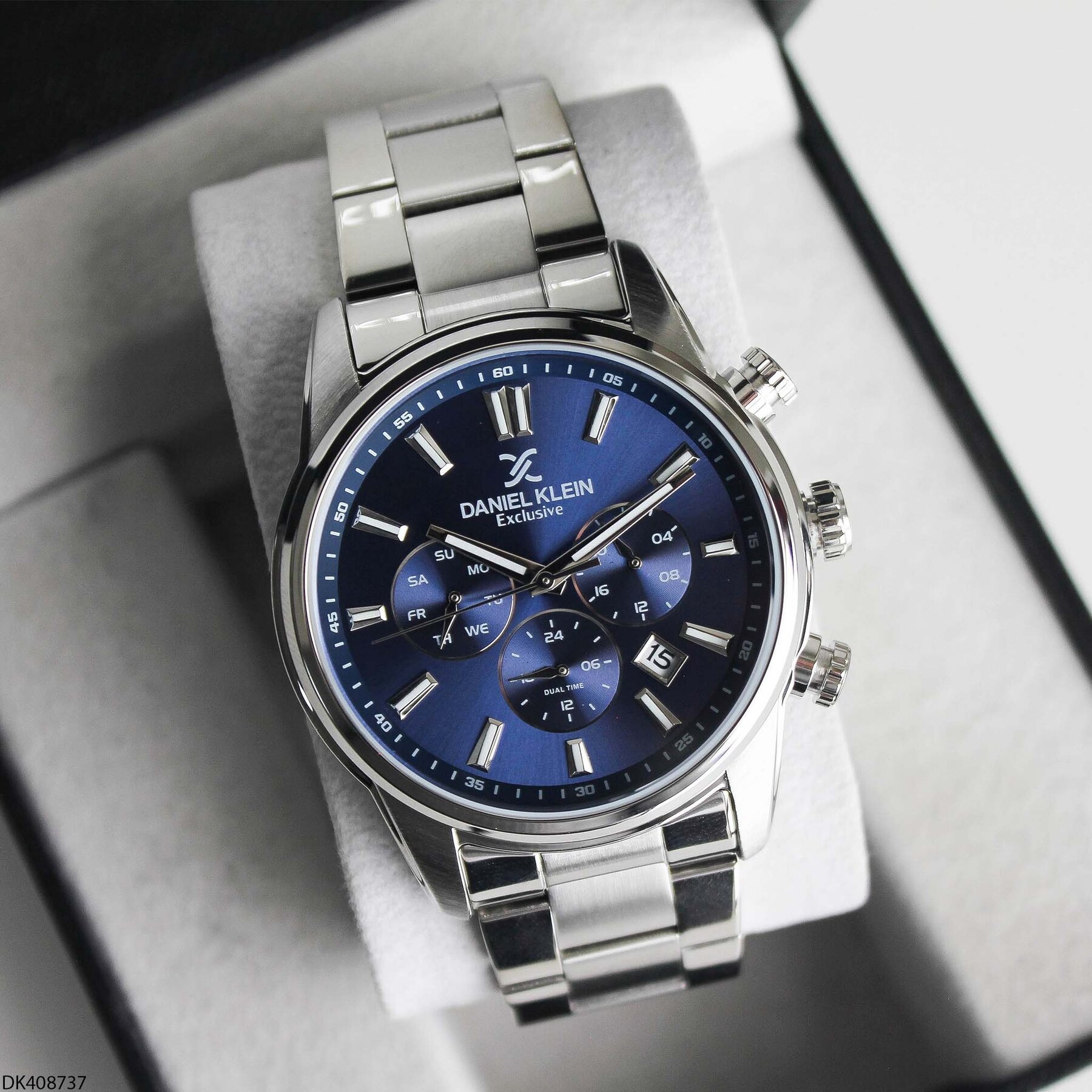 Daniel Klein DK408737 Çelik Kordonlu Erkek Kol Saati