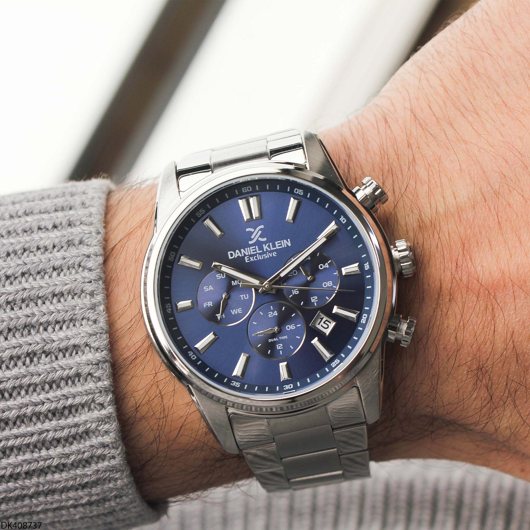 Daniel Klein DK408737 Çelik Kordonlu Erkek Kol Saati