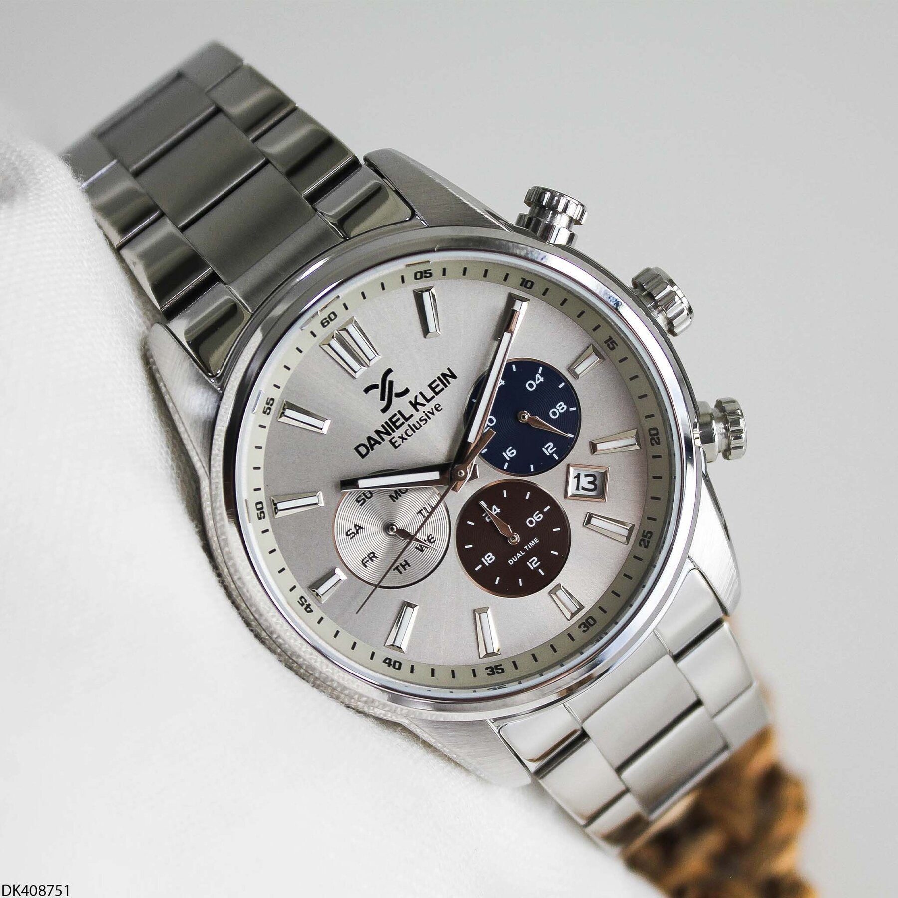 Daniel Klein DK408751 Çelik Kordonlu Erkek Kol Saati