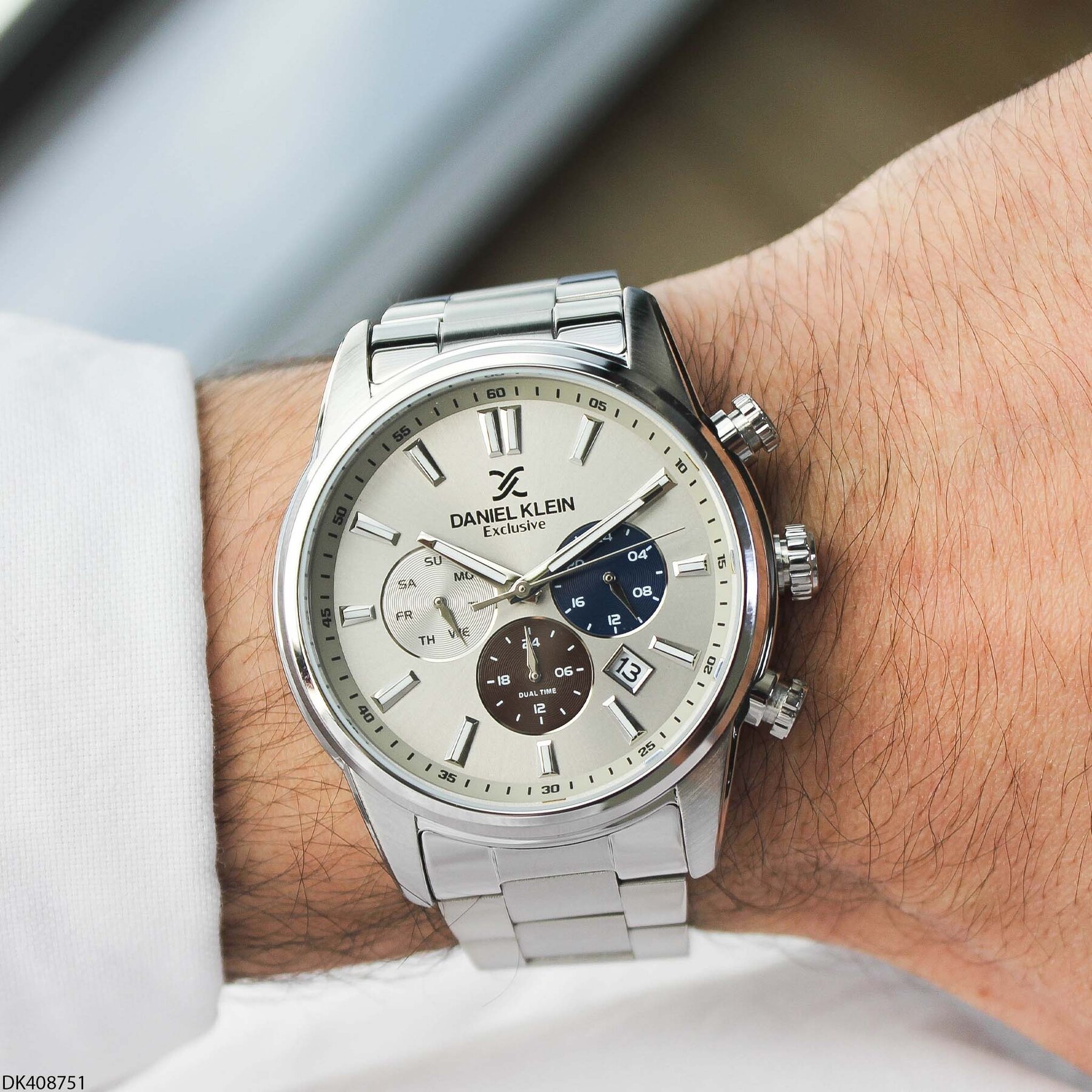 Daniel Klein DK408751 Çelik Kordonlu Erkek Kol Saati