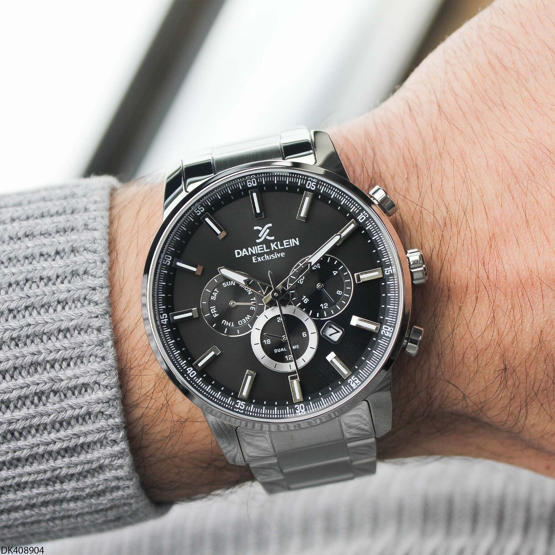 Daniel Klein DK408904 Çelik Kordonlu Erkek Kol Saati