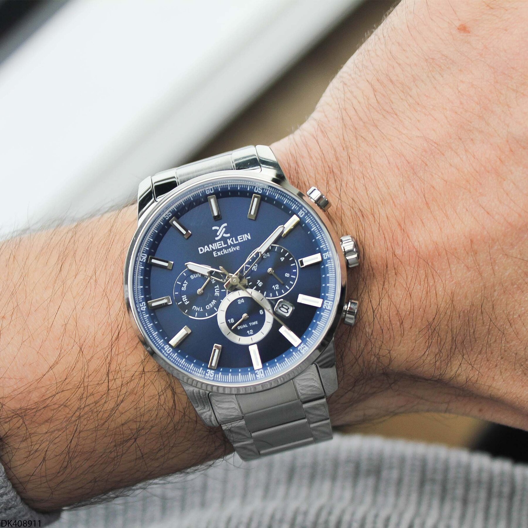 Daniel Klein DK408911 Çelik Kordonlu Erkek Kol Saati