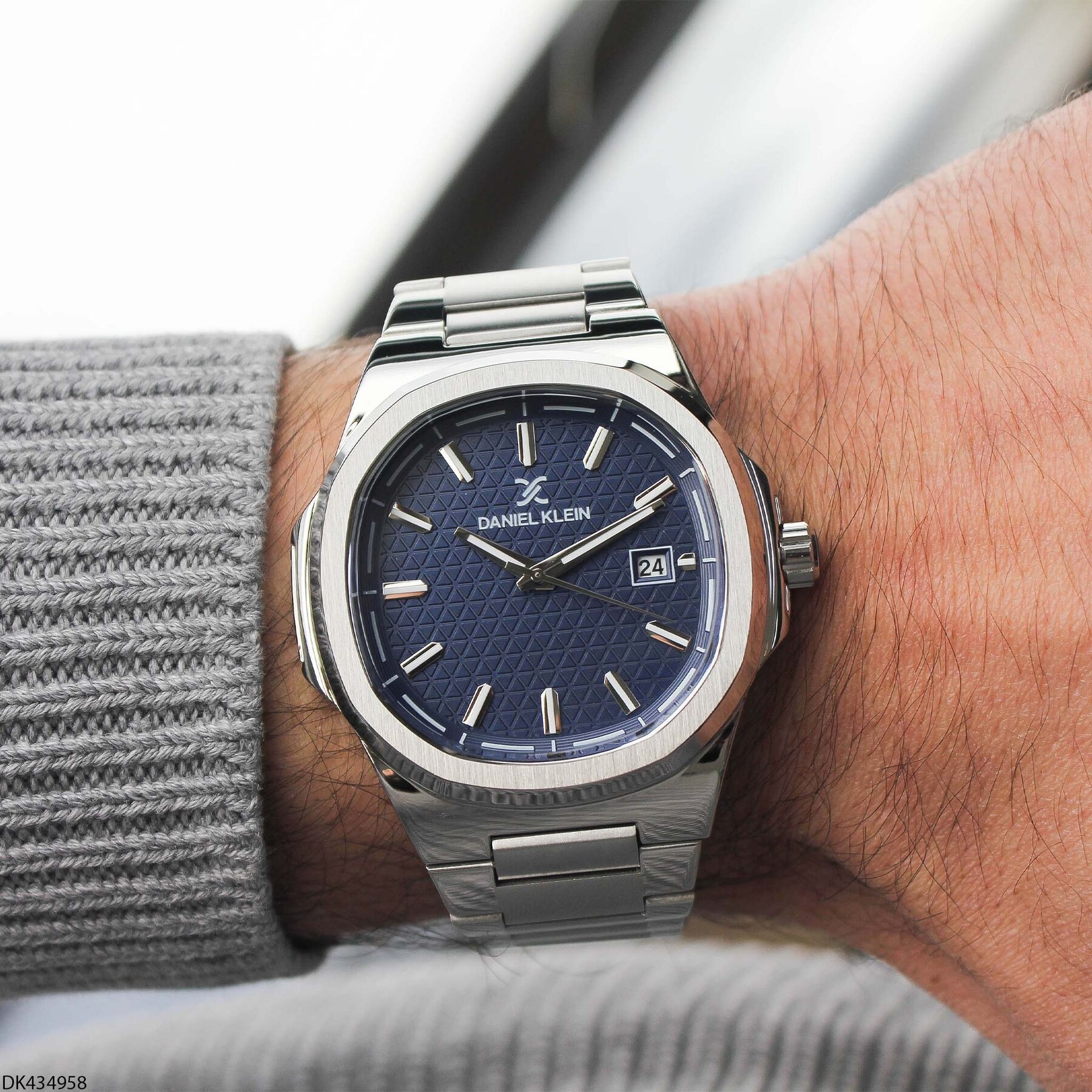 Daniel Klein DK434958 Çelik Kordonlu Erkek Kol Saati