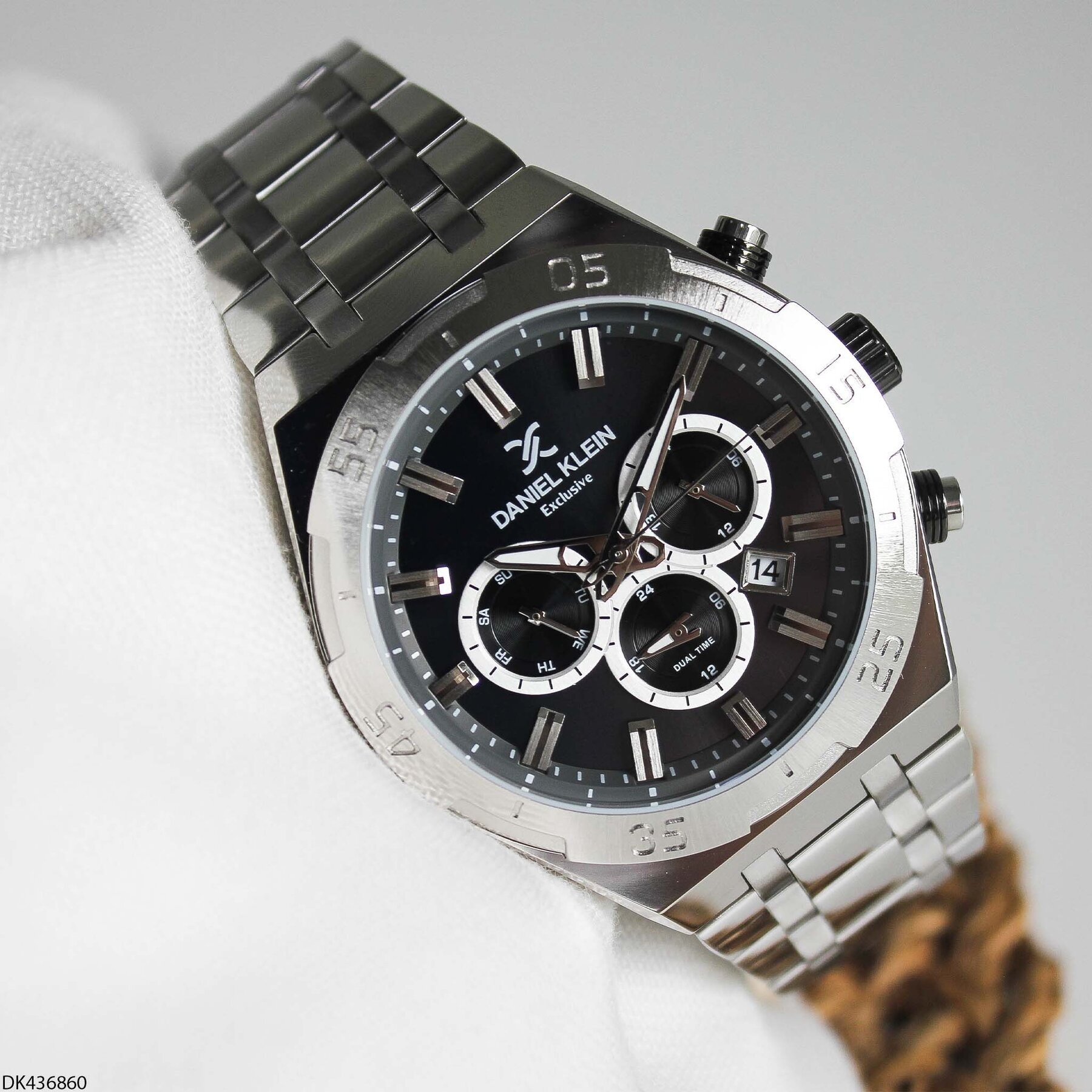 Daniel Klein DK436860 Çelik Kordonlu Erkek Kol Saati