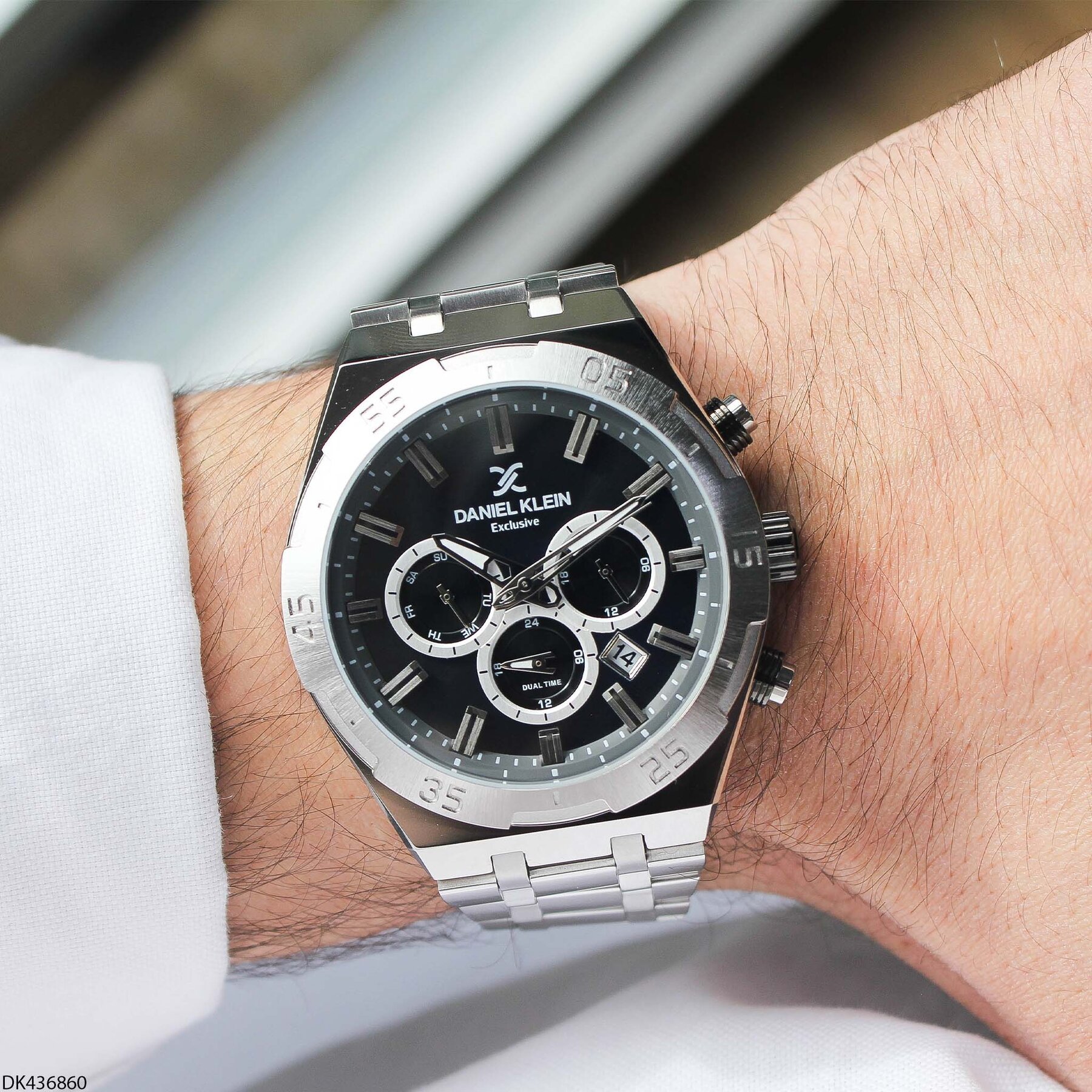 Daniel Klein DK436860 Çelik Kordonlu Erkek Kol Saati