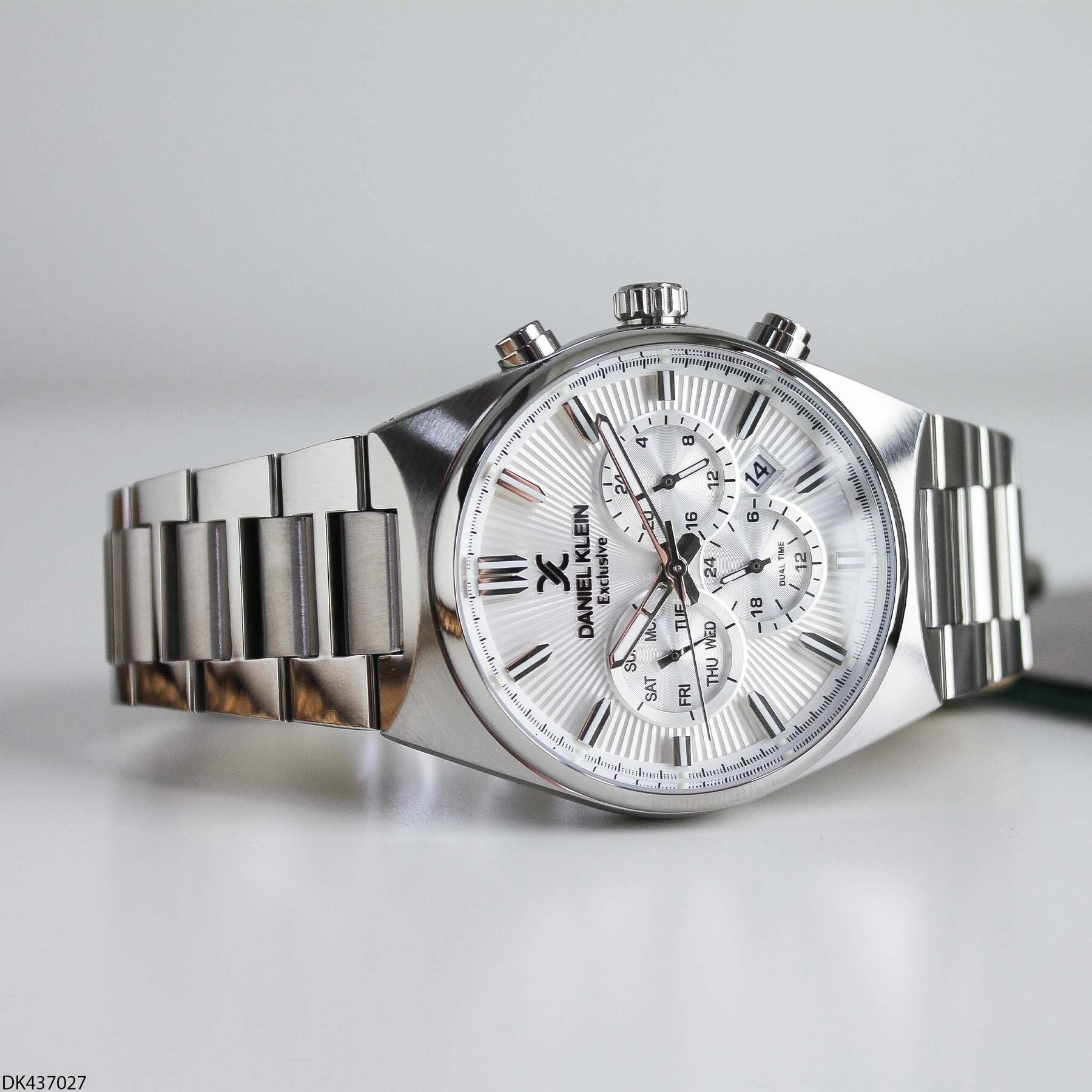 Daniel Klein DK437027 Çelik Kordonlu Erkek Kol Saati