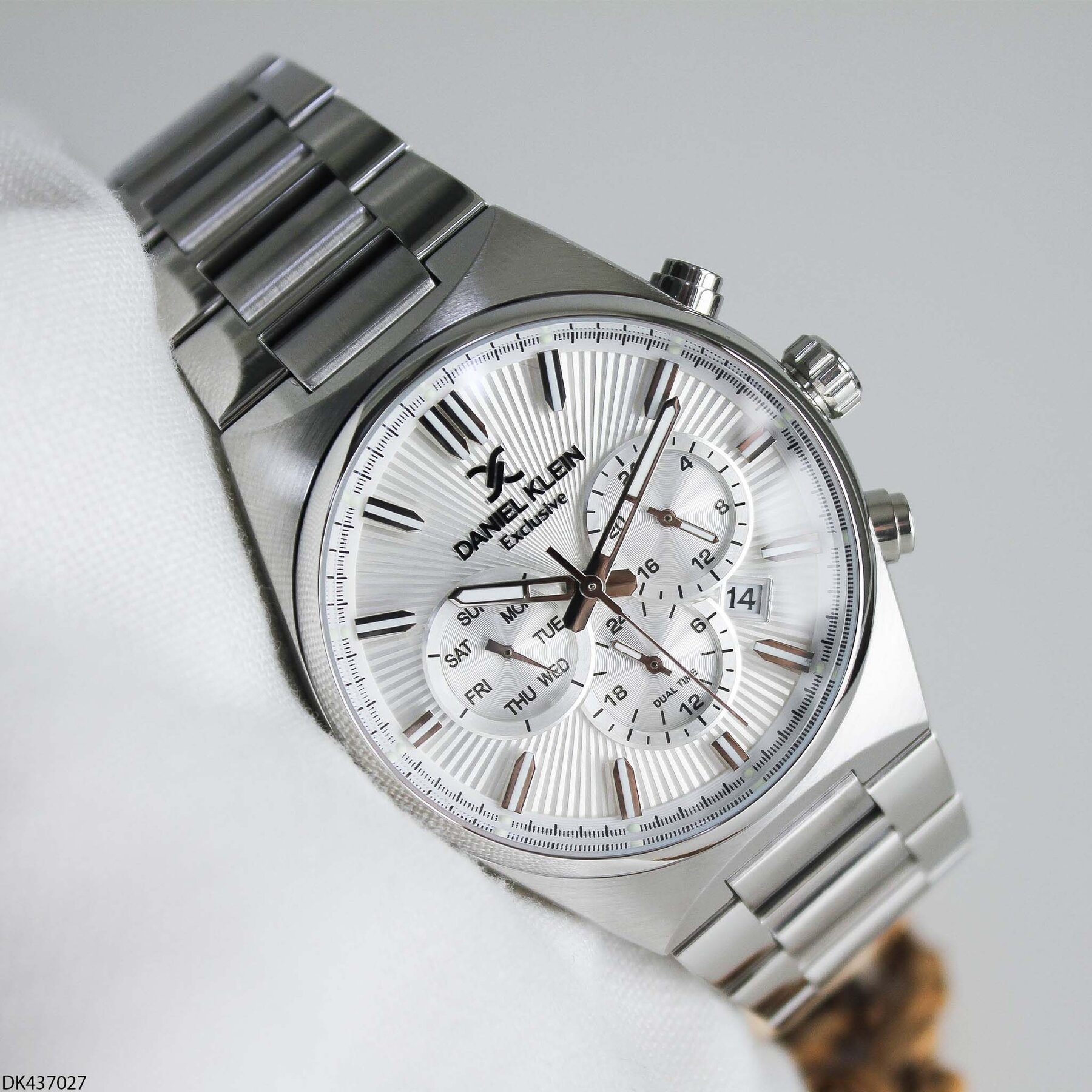 Daniel Klein DK437027 Çelik Kordonlu Erkek Kol Saati