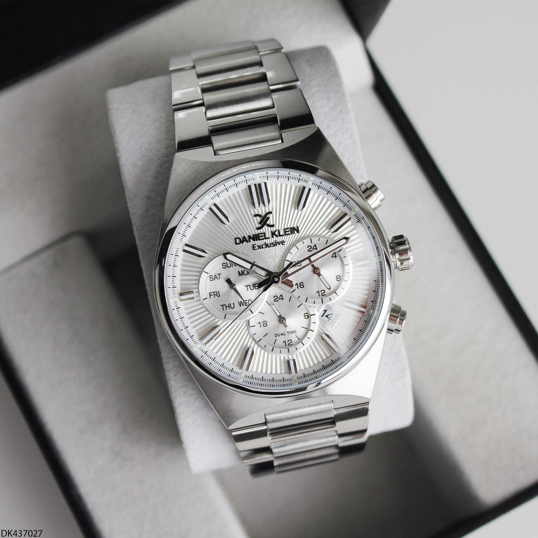 Daniel Klein DK437027 Çelik Kordonlu Erkek Kol Saati