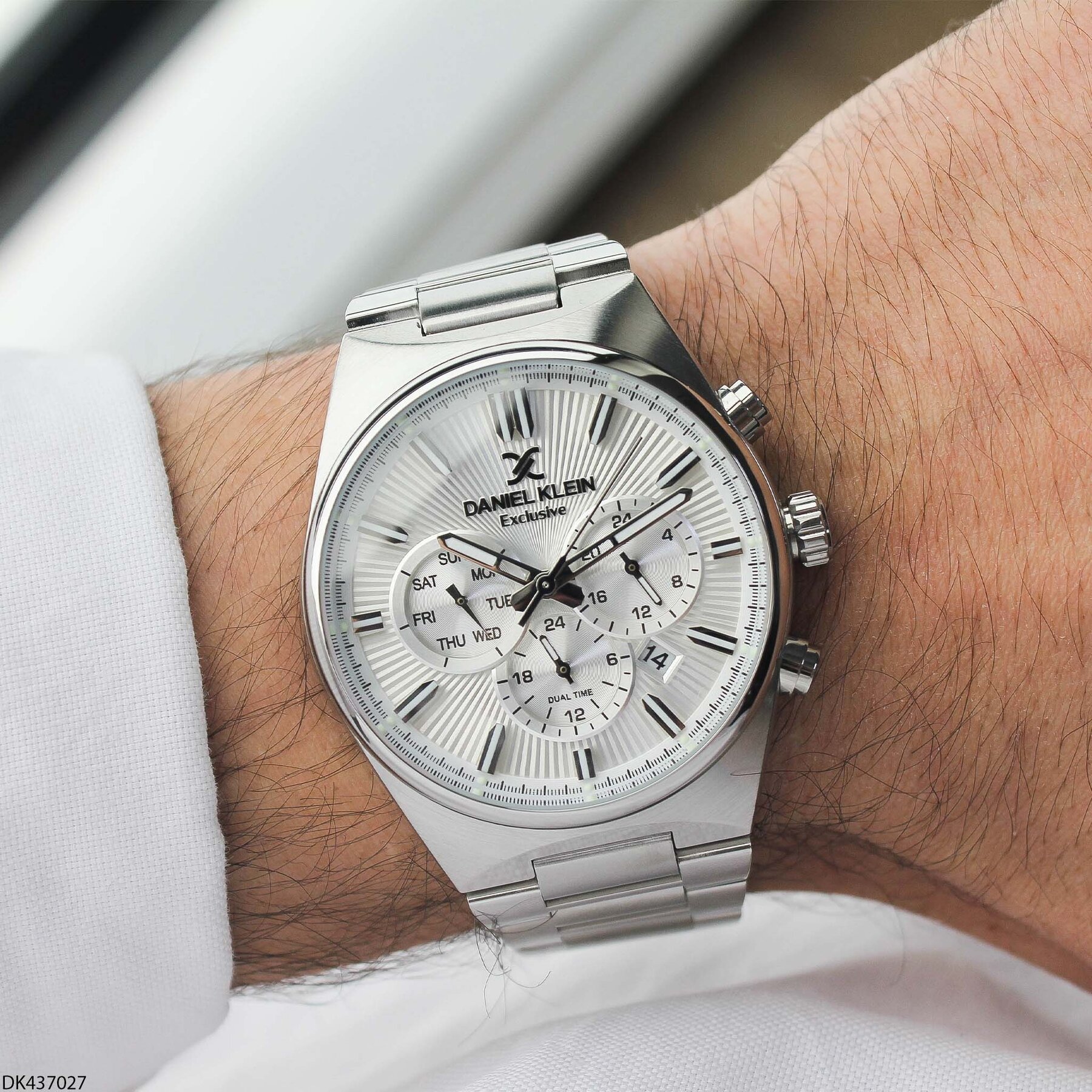Daniel Klein DK437027 Çelik Kordonlu Erkek Kol Saati