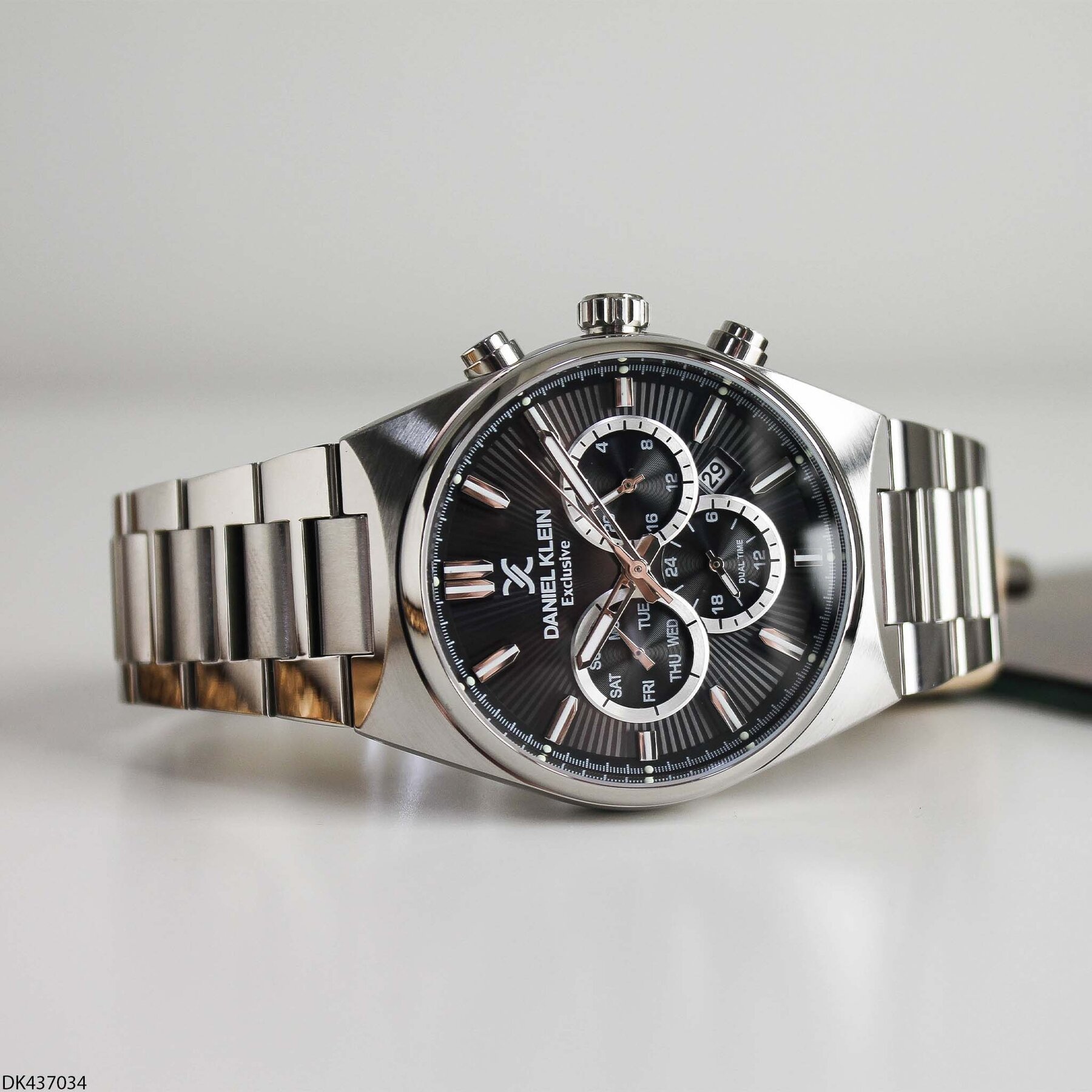 Daniel Klein DK437034 Çelik Kordonlu Erkek Kol Saati