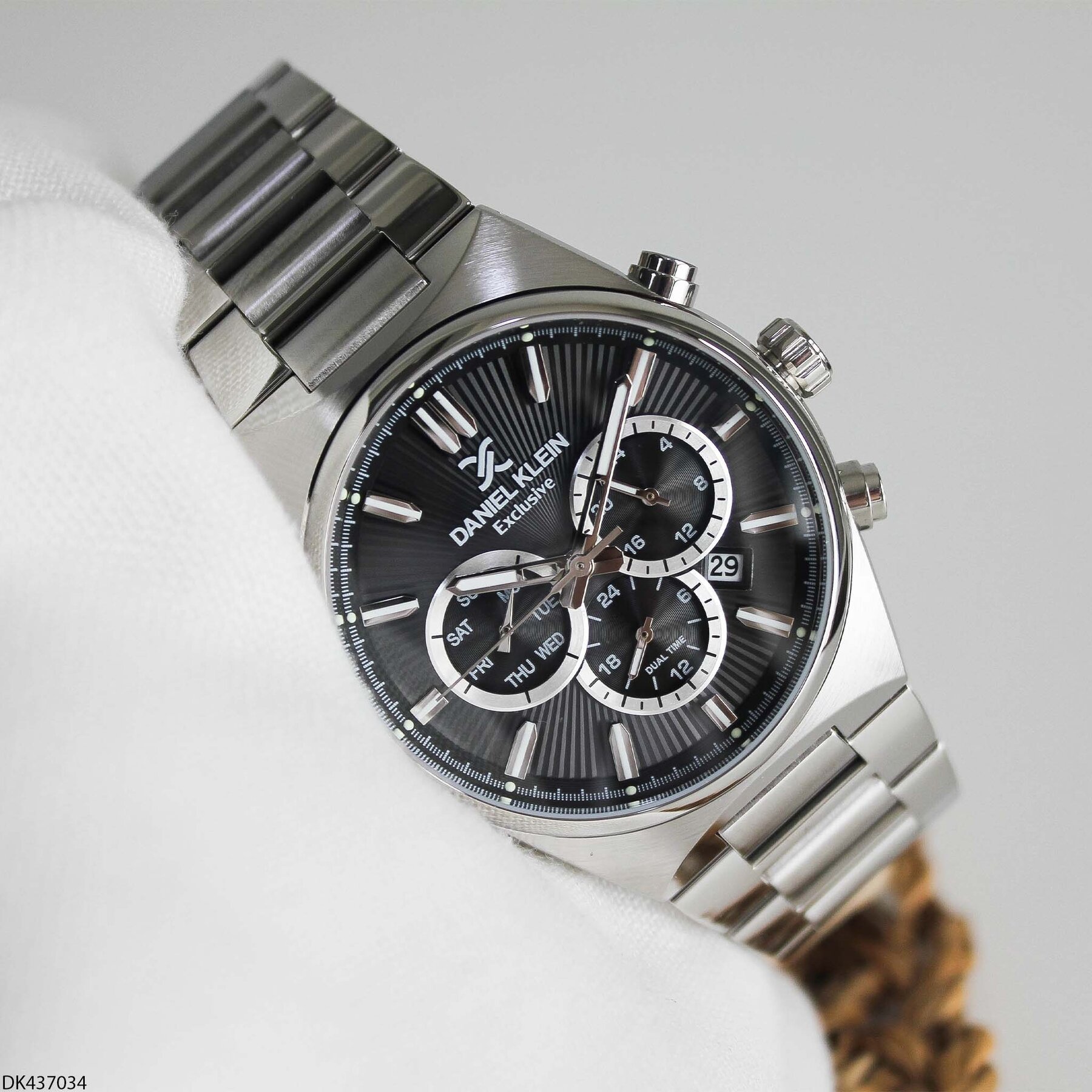 Daniel Klein DK437034 Çelik Kordonlu Erkek Kol Saati