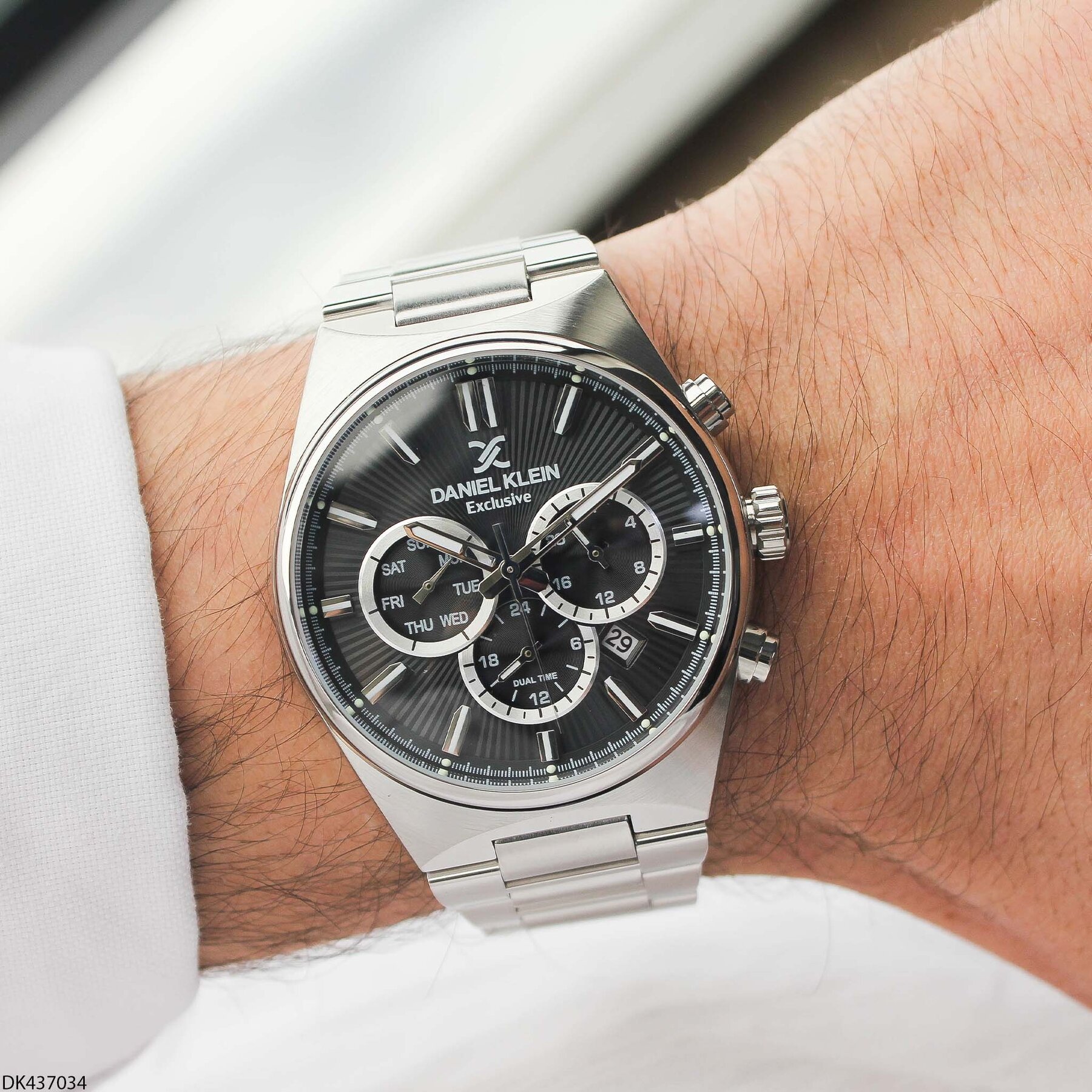 Daniel Klein DK437034 Çelik Kordonlu Erkek Kol Saati