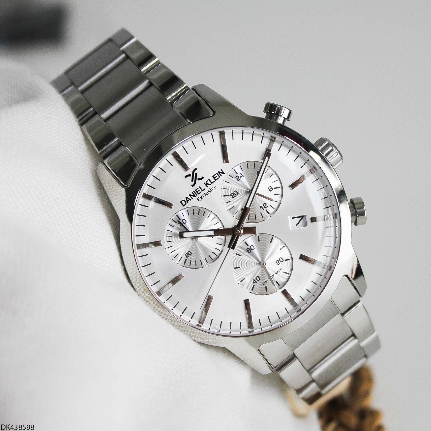 Daniel Klein DK438598 Çelik Kordonlu Erkek Kol Saati