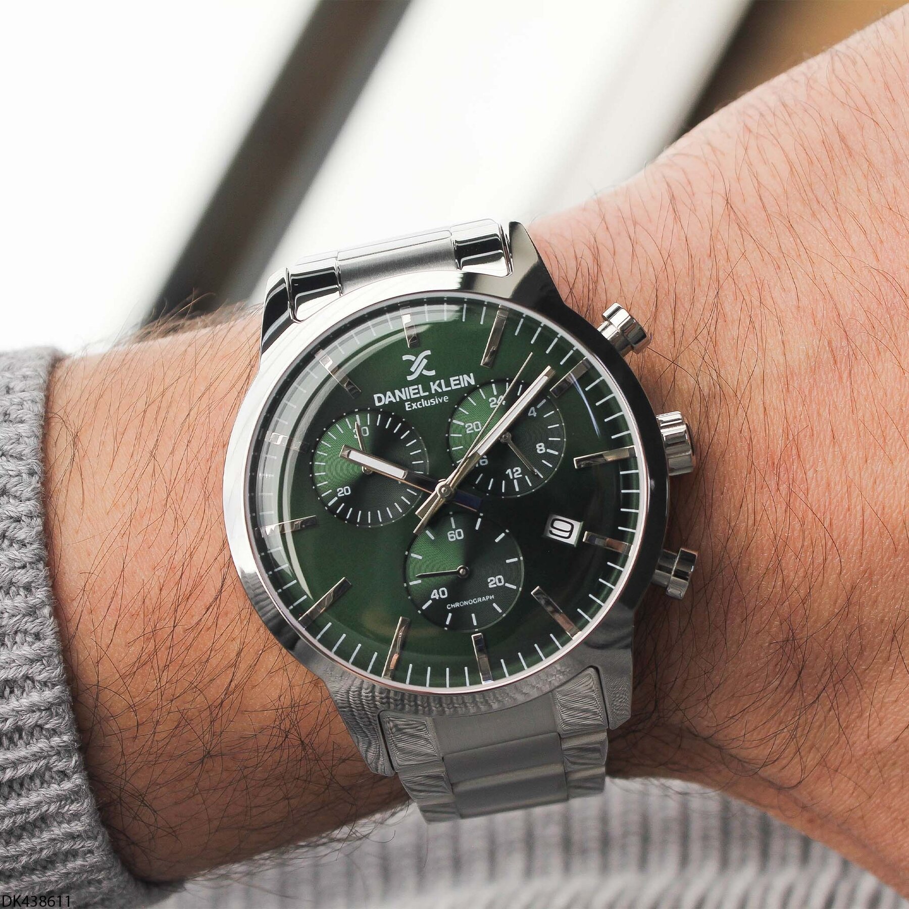 Daniel Klein DK438611 Çelik Kordonlu Erkek Kol Saati