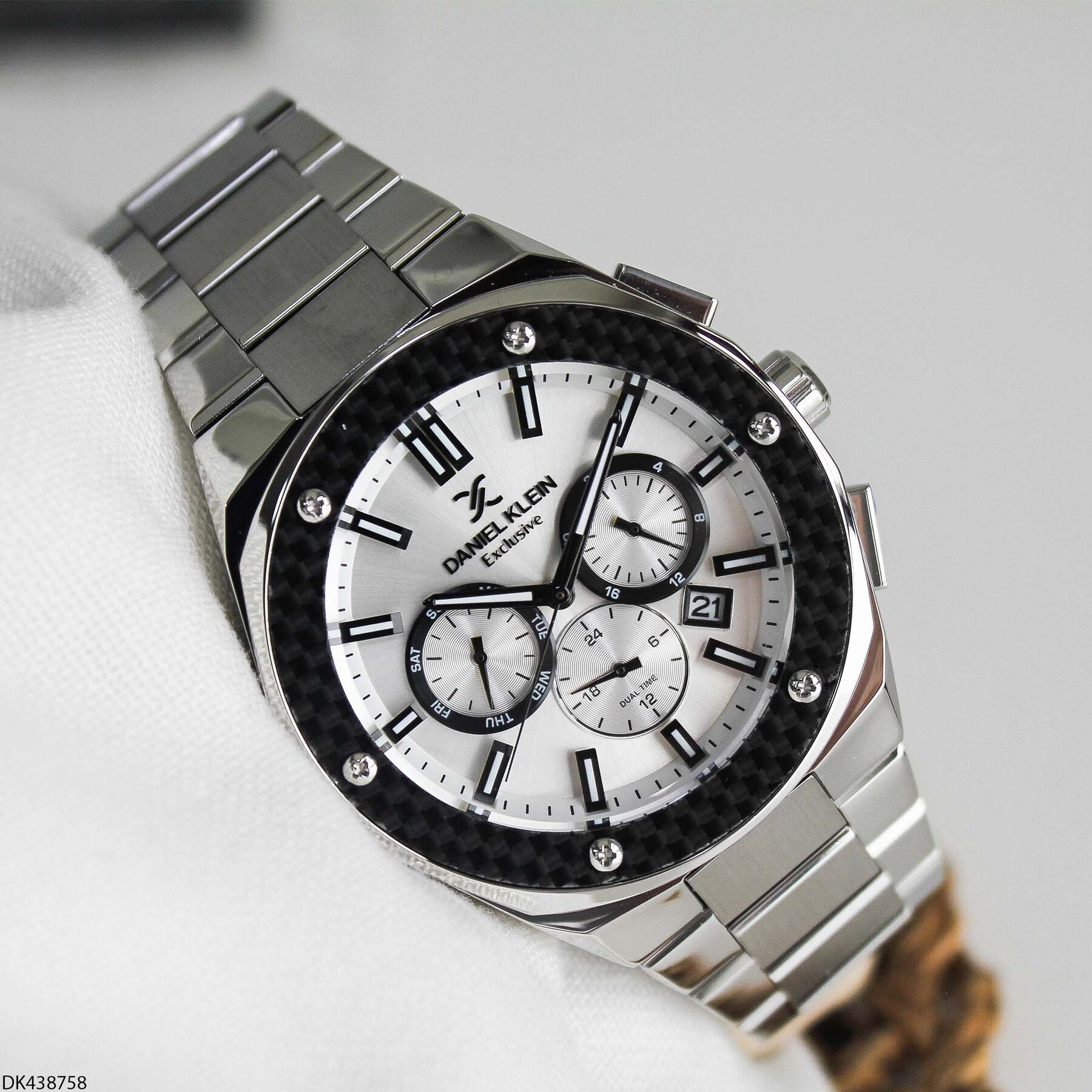 Daniel Klein DK438758 Çelik Kordonlu Erkek Kol Saati