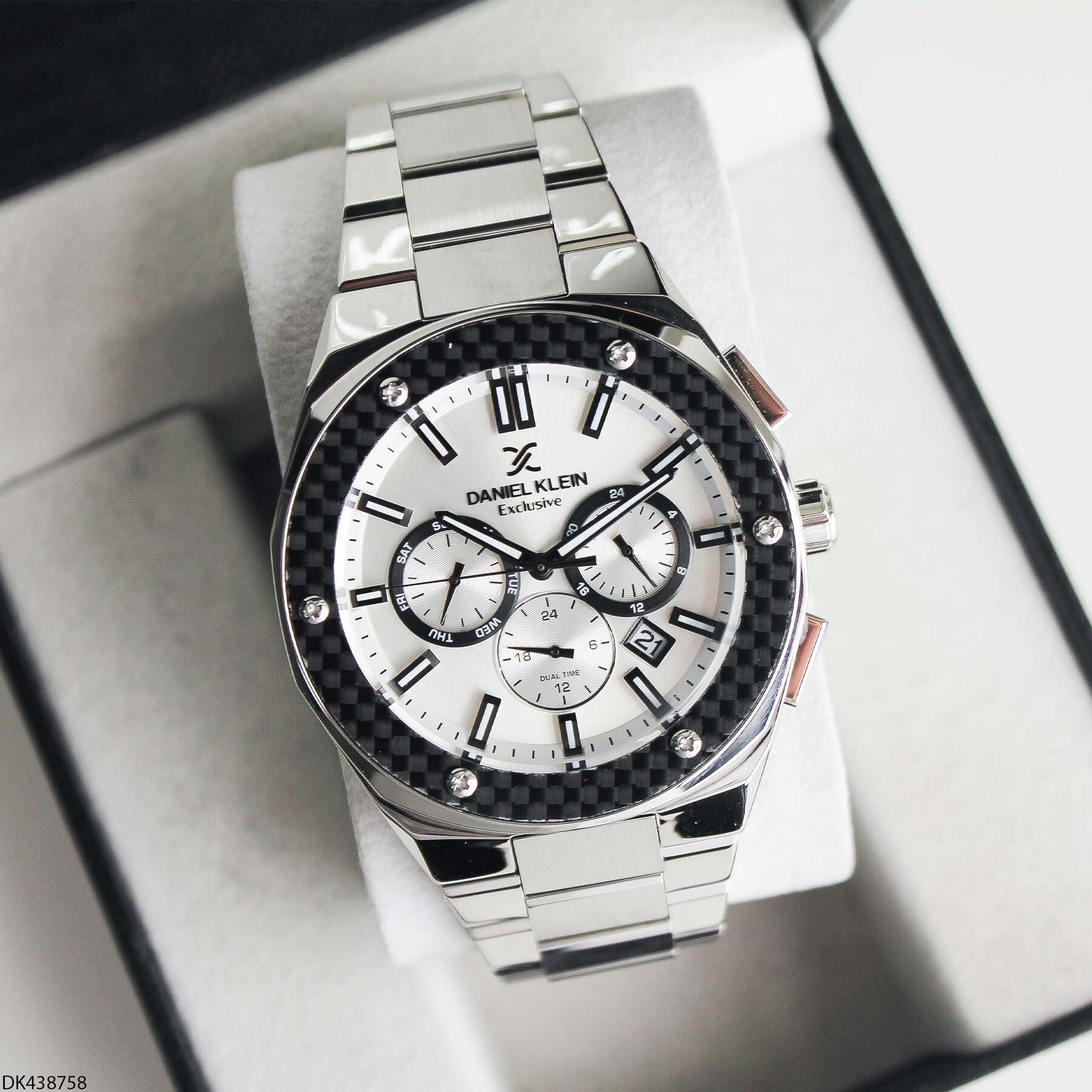 Daniel Klein DK438758 Çelik Kordonlu Erkek Kol Saati