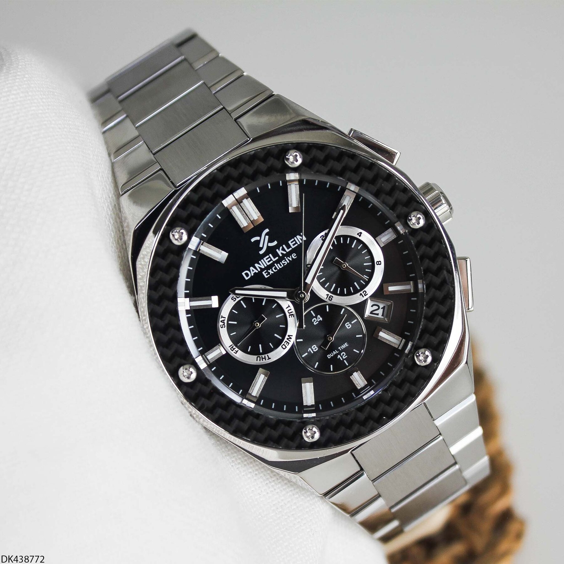 Daniel Klein DK438772 Çelik Kordonlu Erkek Kol Saati