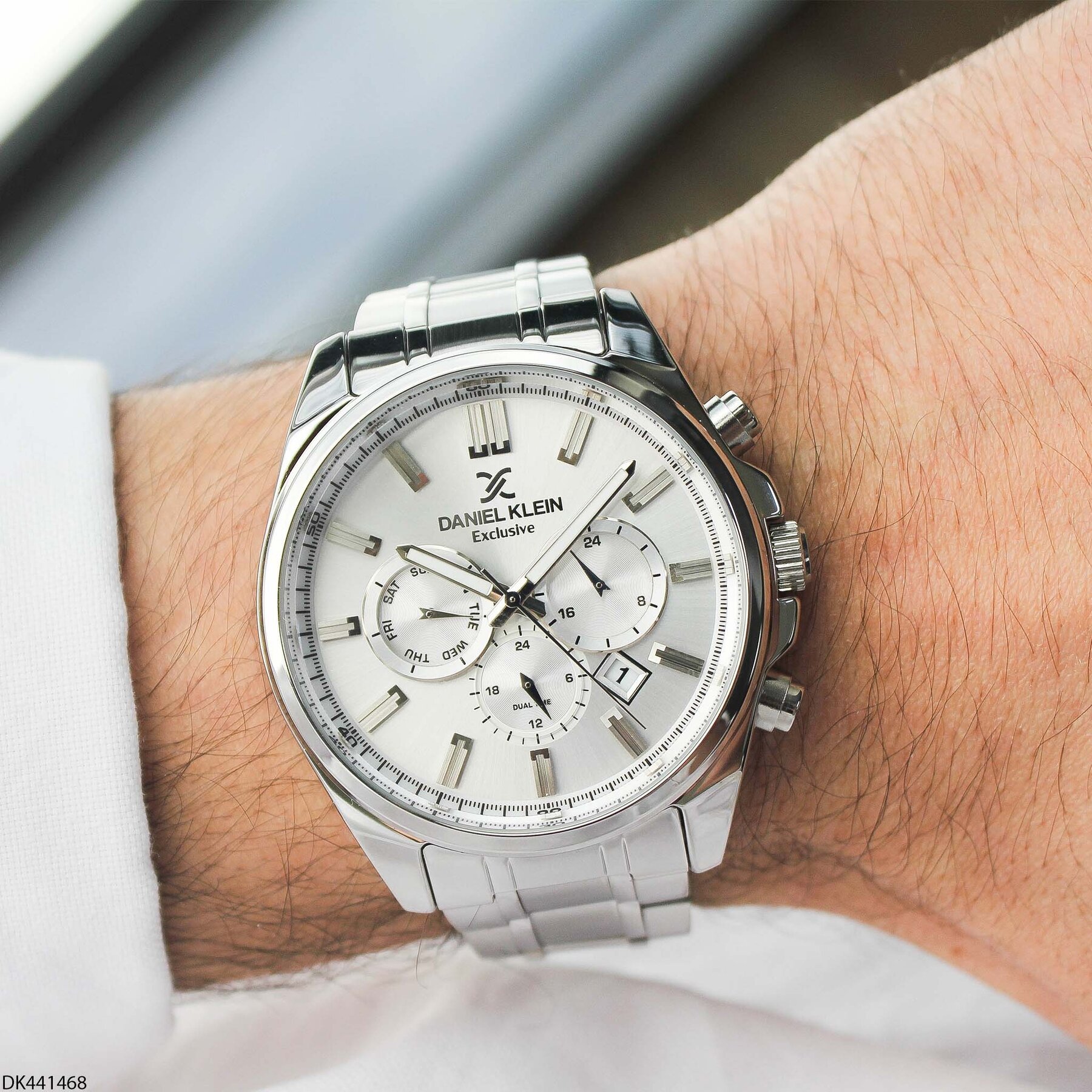 Daniel Klein DK441468 Çelik Kordonlu Erkek Kol Saati