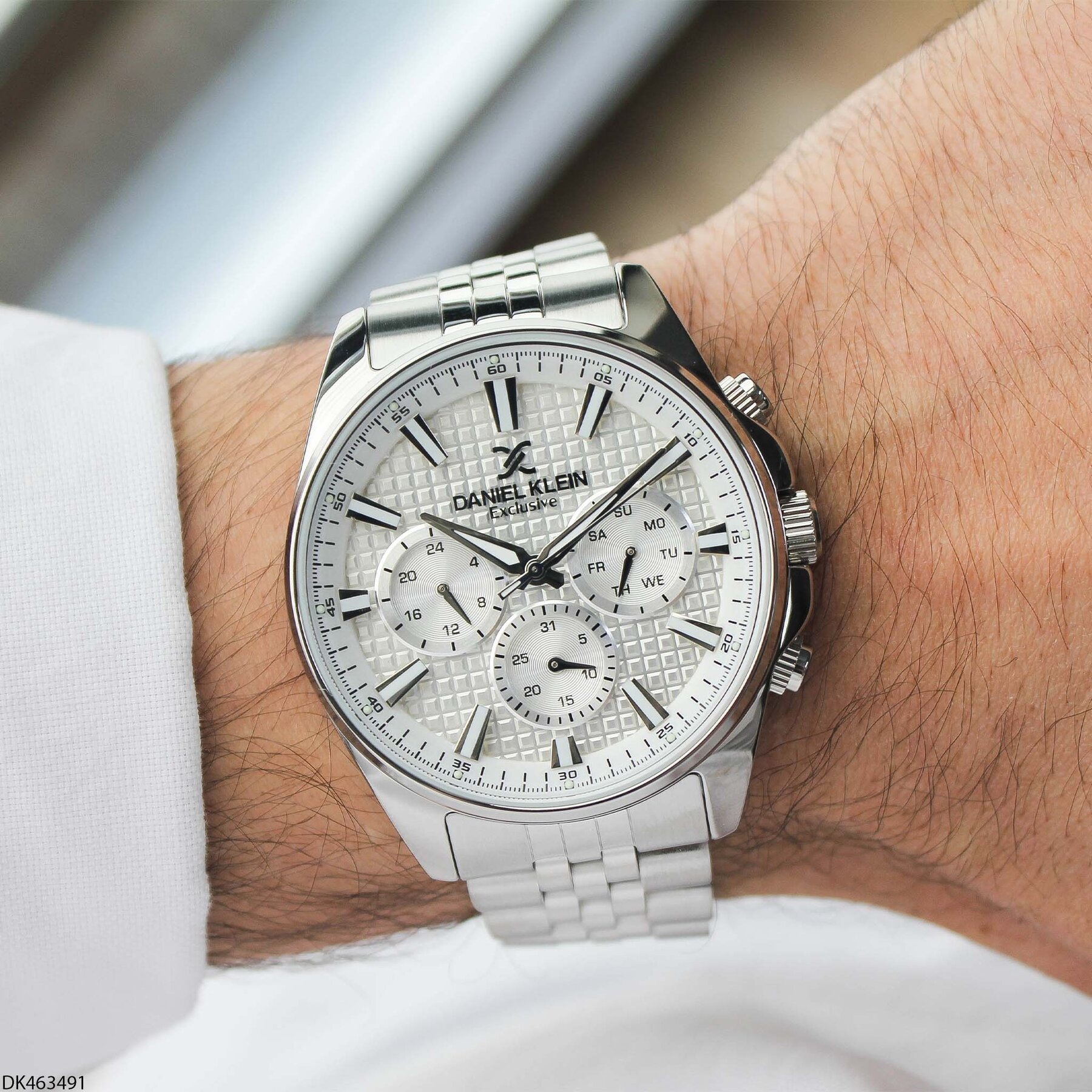 Daniel Klein DK463491 Çelik Kordonlu Erkek Kol Saati