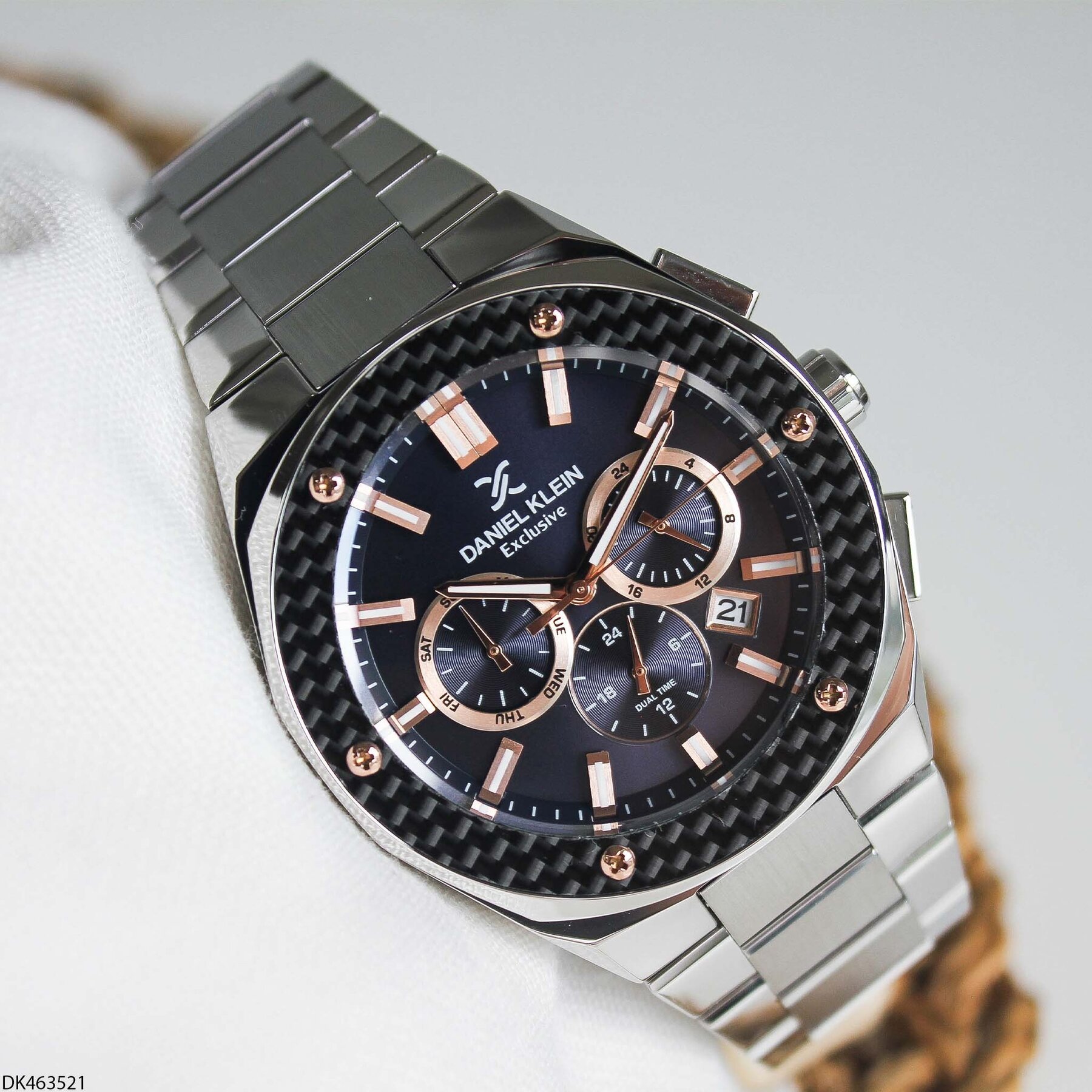 Daniel Klein DK463521 Çelik Kordonlu Erkek Kol Saati