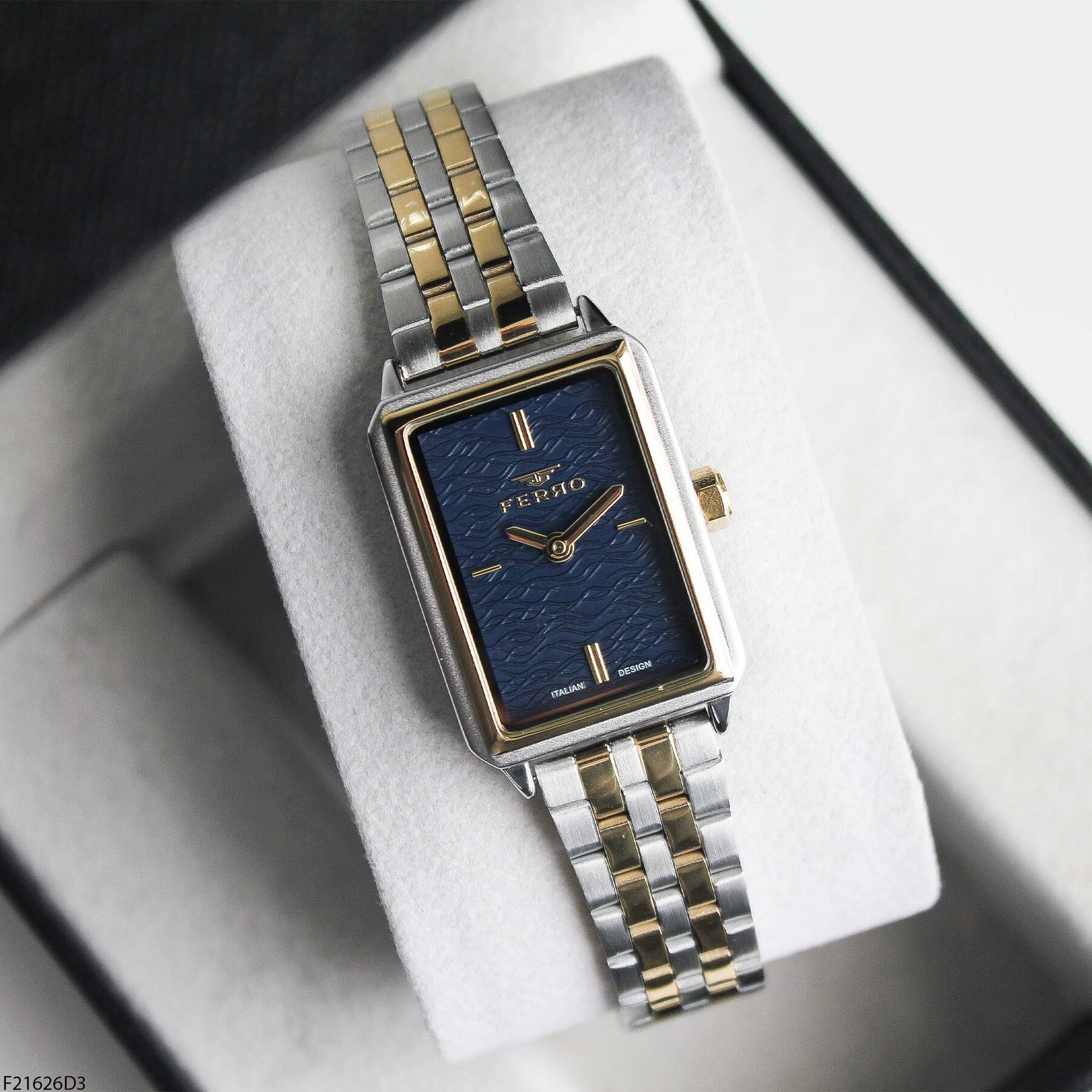 Ferro F21626D3 Çelik Kordonlu Kadın Kol Saati Kordon Hediyeli