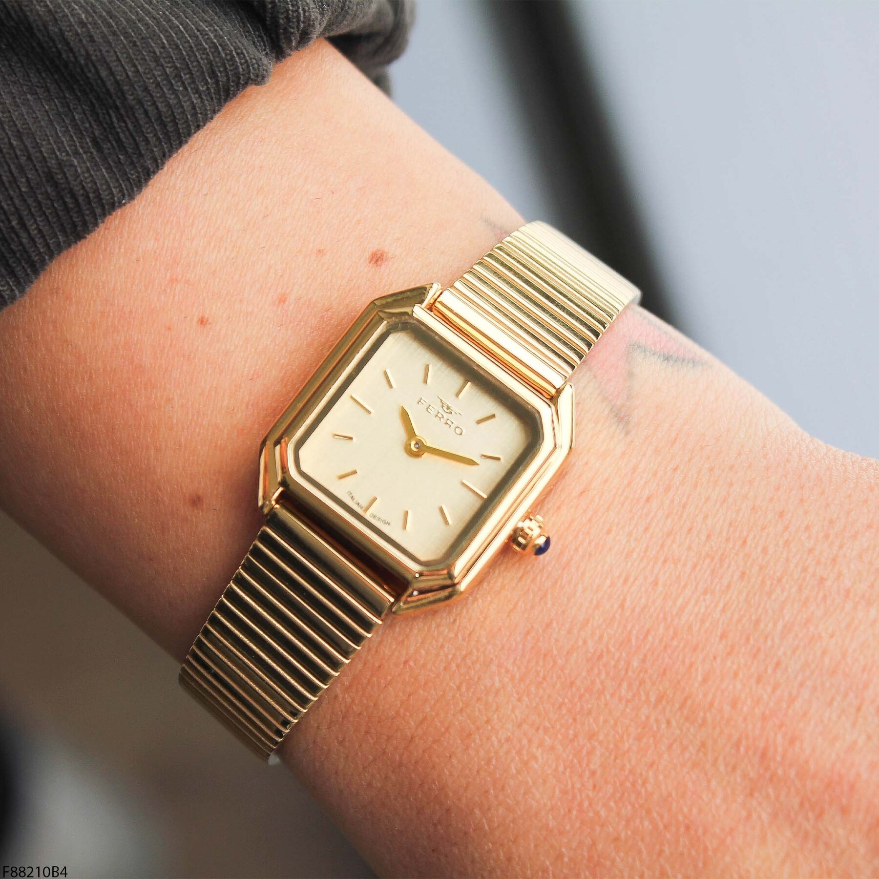 Ferro F88210B4 Çelik Kordonlu Kadın Kol Saati