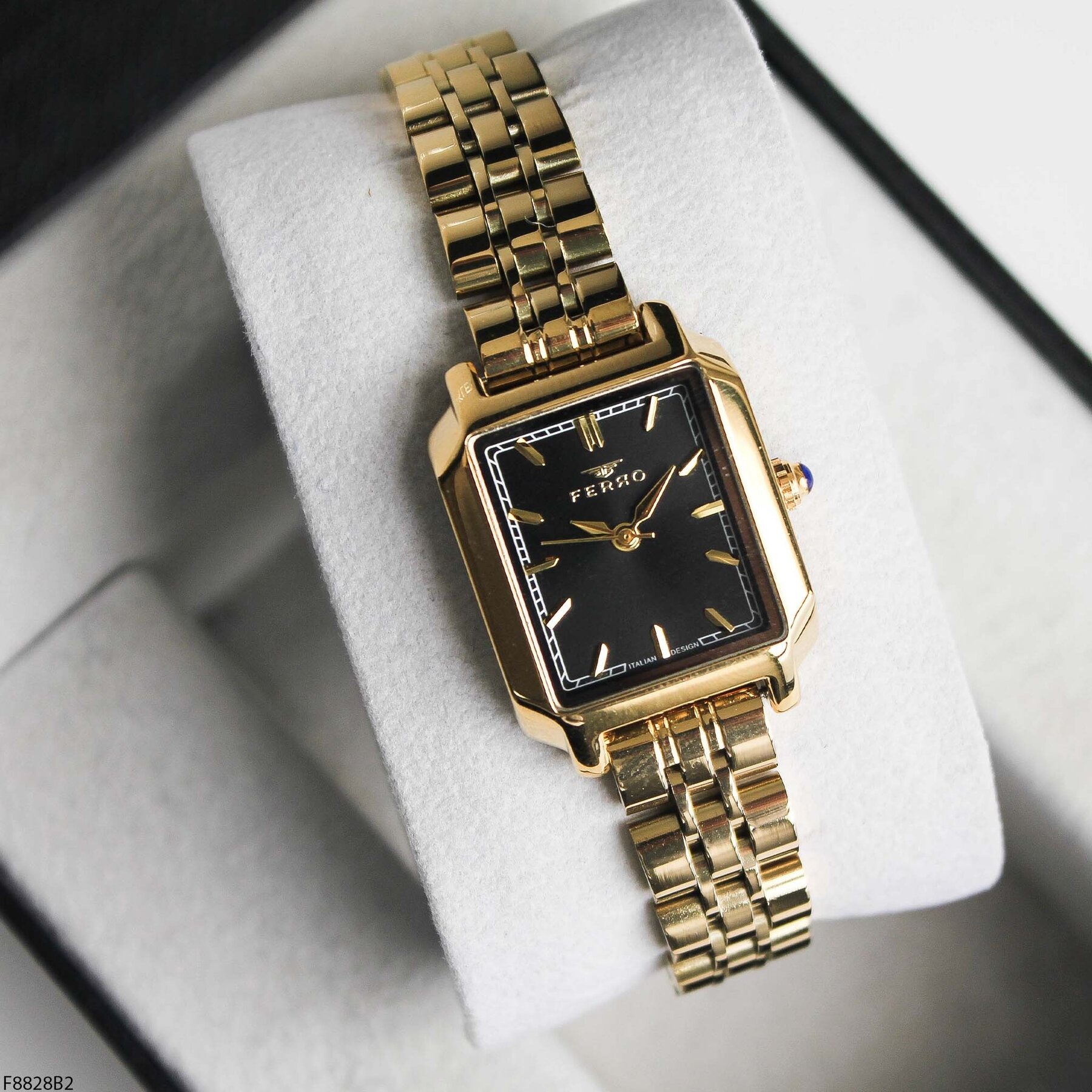 Ferro F8828B2 Çelik Kordonlu Kadın Kol Saati