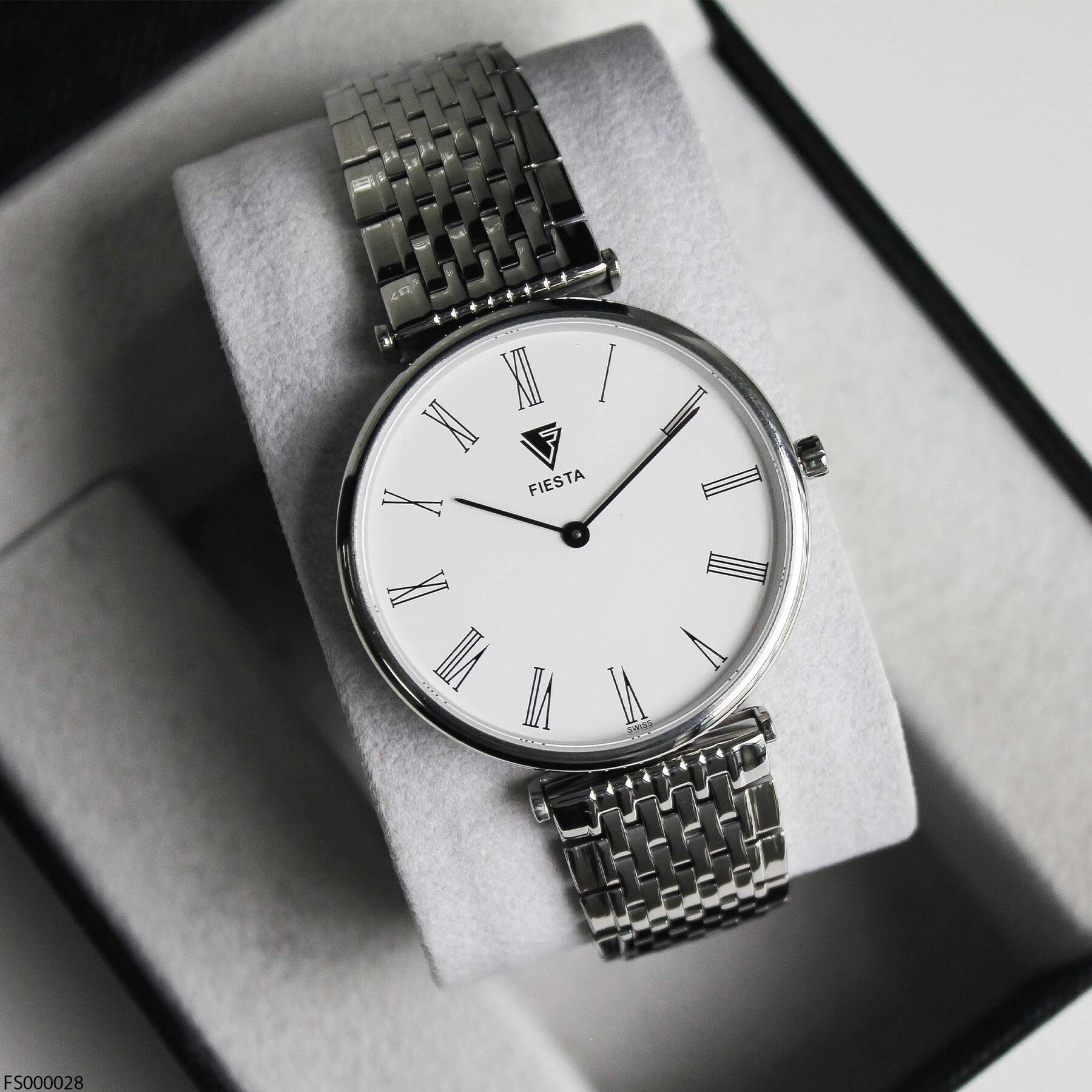 Fiesta FS000028 Çelik Kordonlu Erkek Kol Saati