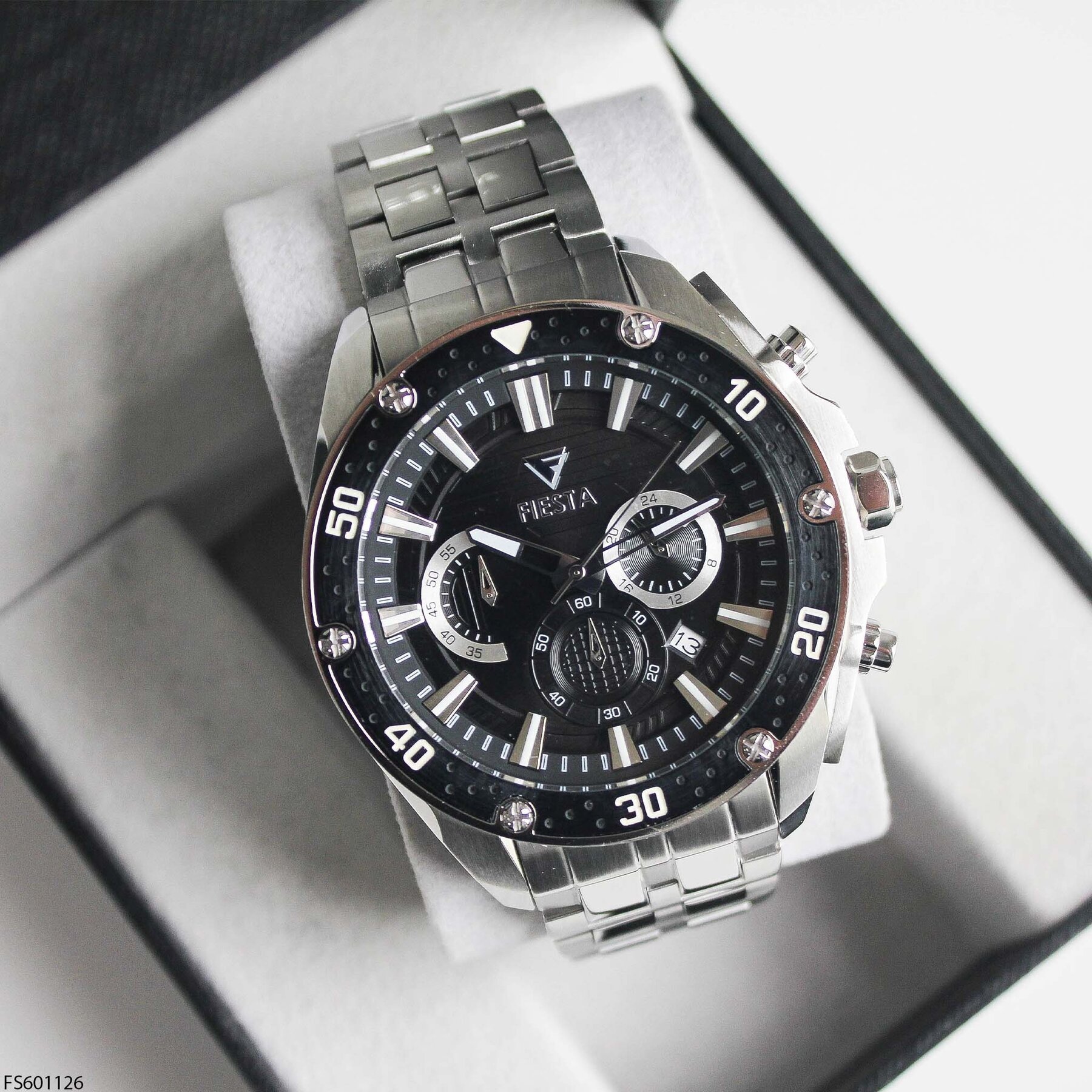 Fiesta FS601126 Çelik Kordonlu Erkek Kol Saati