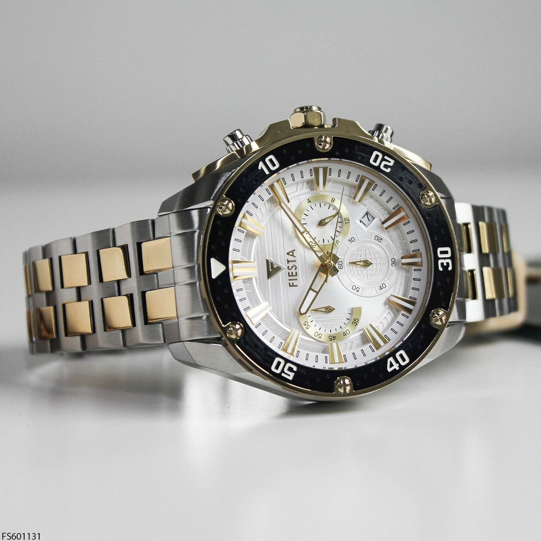 Fiesta FS601131 Çelik Kordonlu Erkek Kol Saati