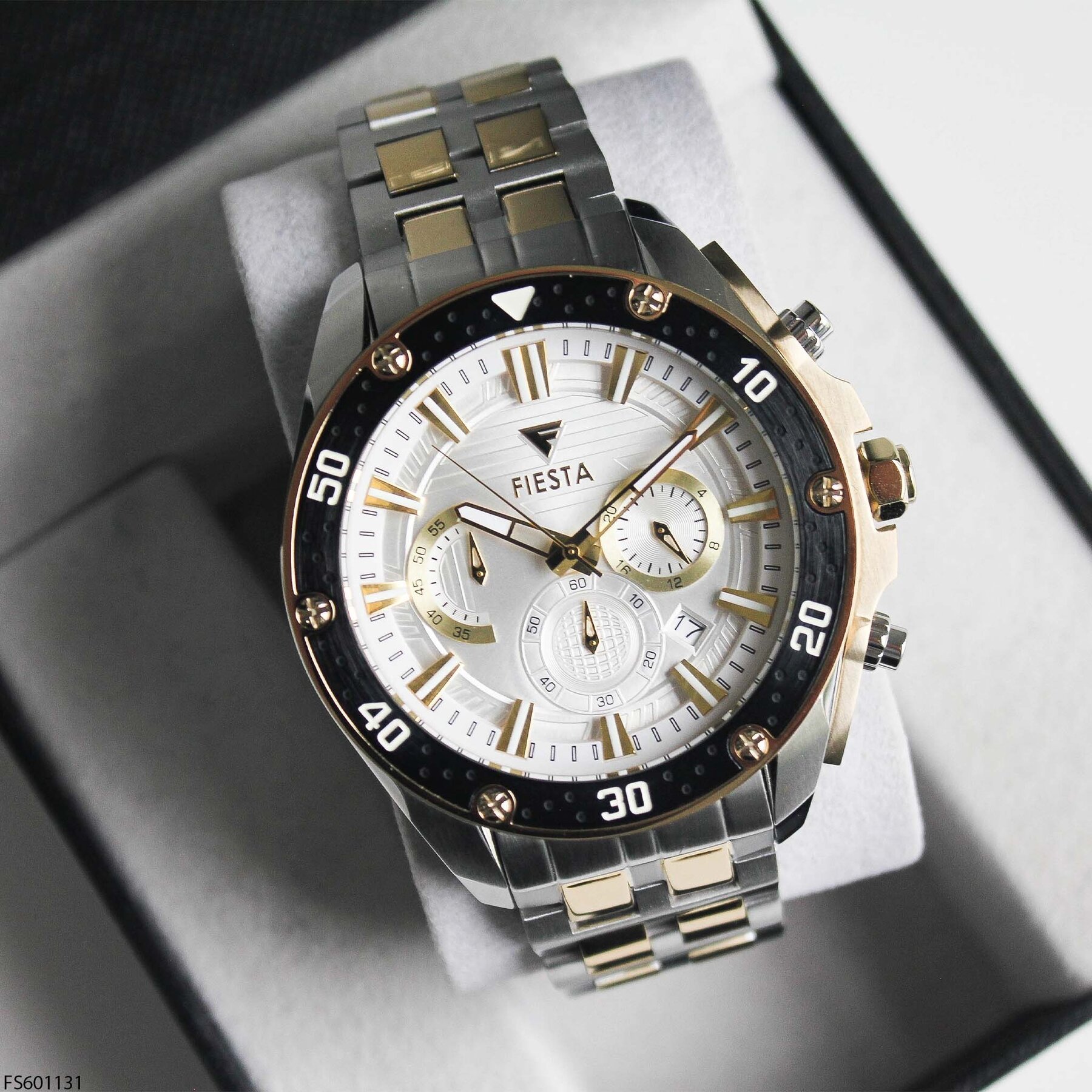 Fiesta FS601131 Çelik Kordonlu Erkek Kol Saati