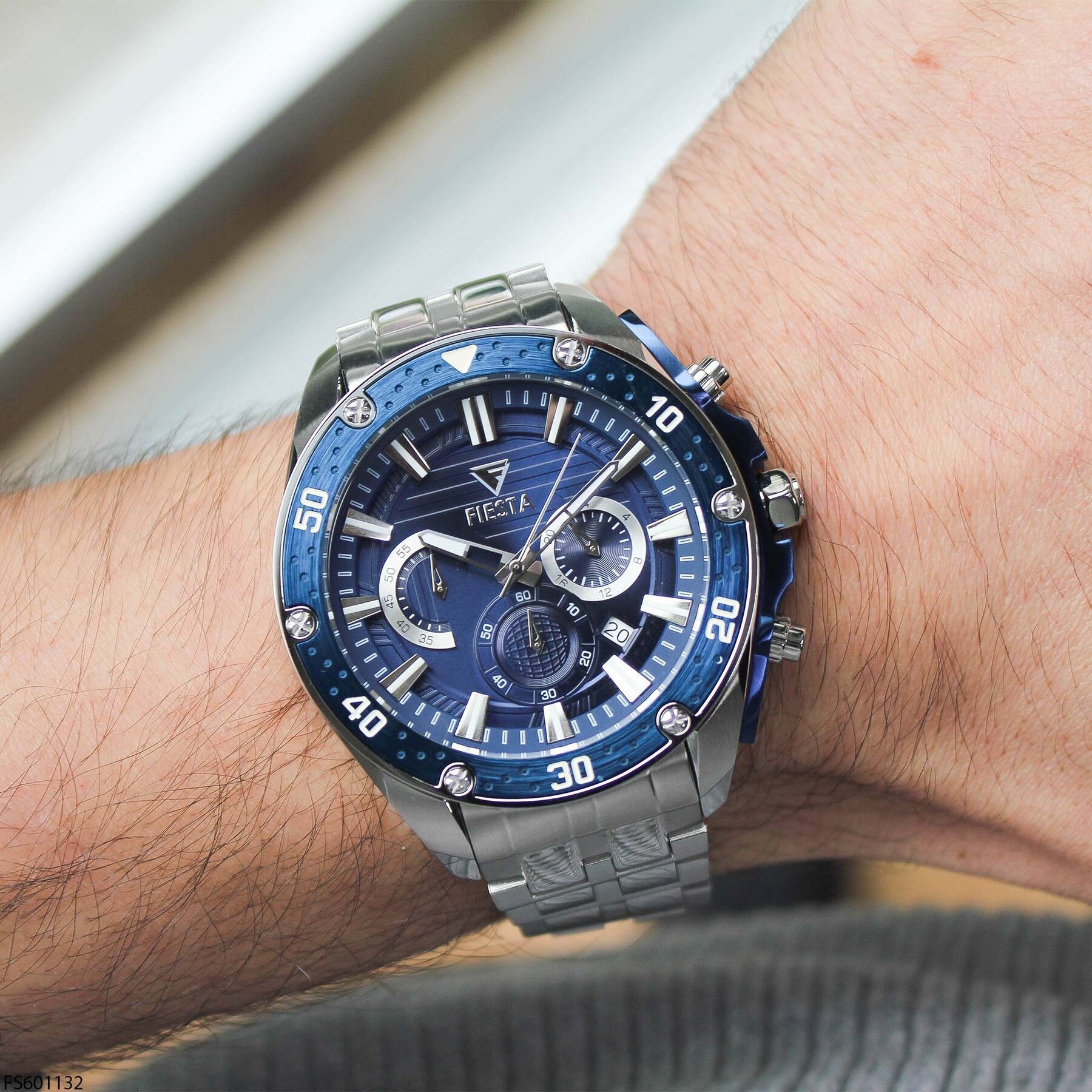 Fiesta FS601132 Çelik Kordonlu Erkek Kol Saati