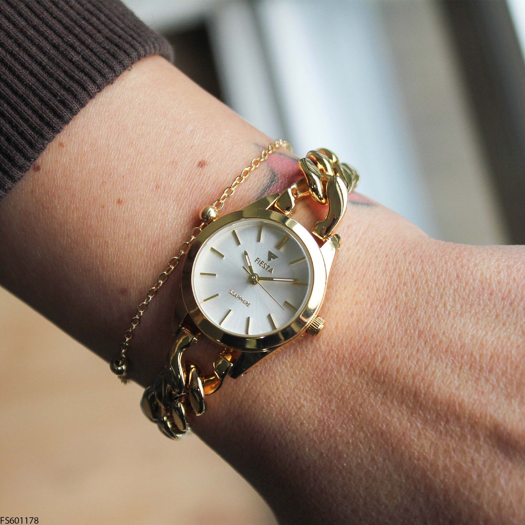 Fiesta FS601178 Çelik Kordonlu Kadın Kol Saati