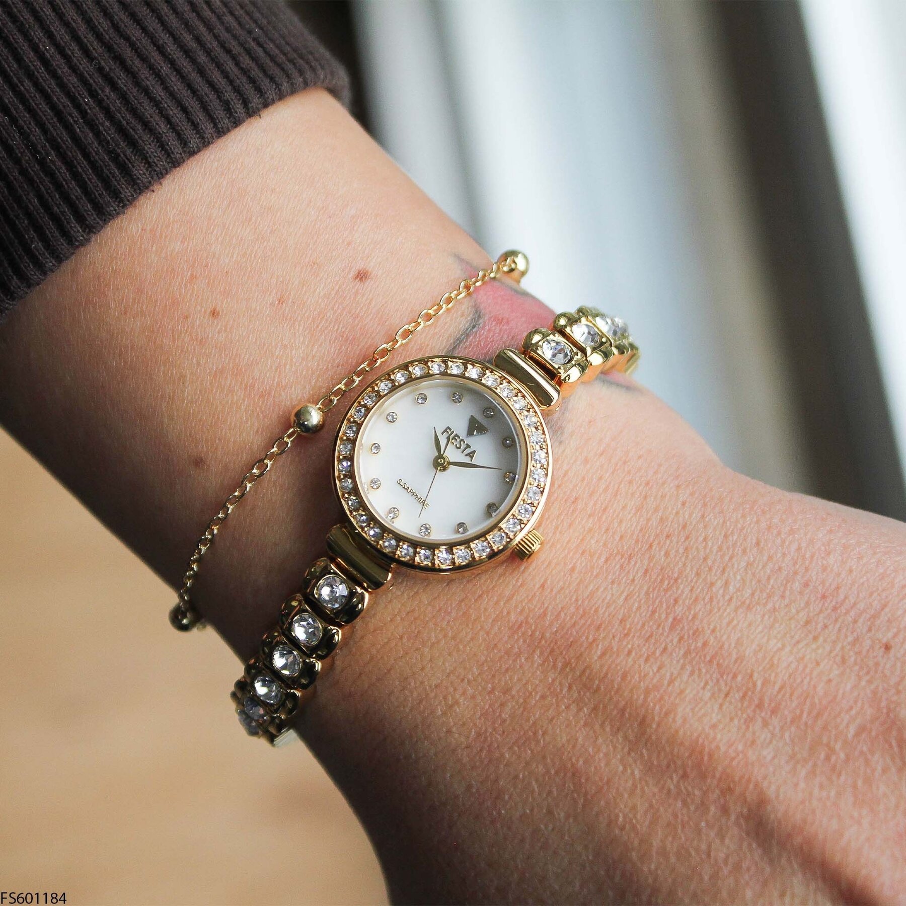 Fiesta FS601184 Çelik Kordonlu Kadın Kol Saati