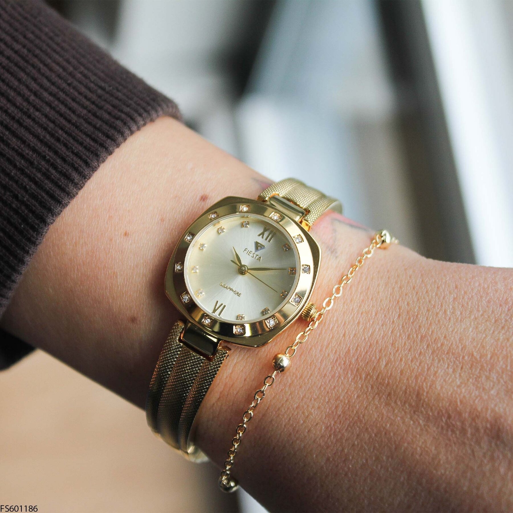 Fiesta FS601186 Çelik Kordonlu Kadın Kol Saati