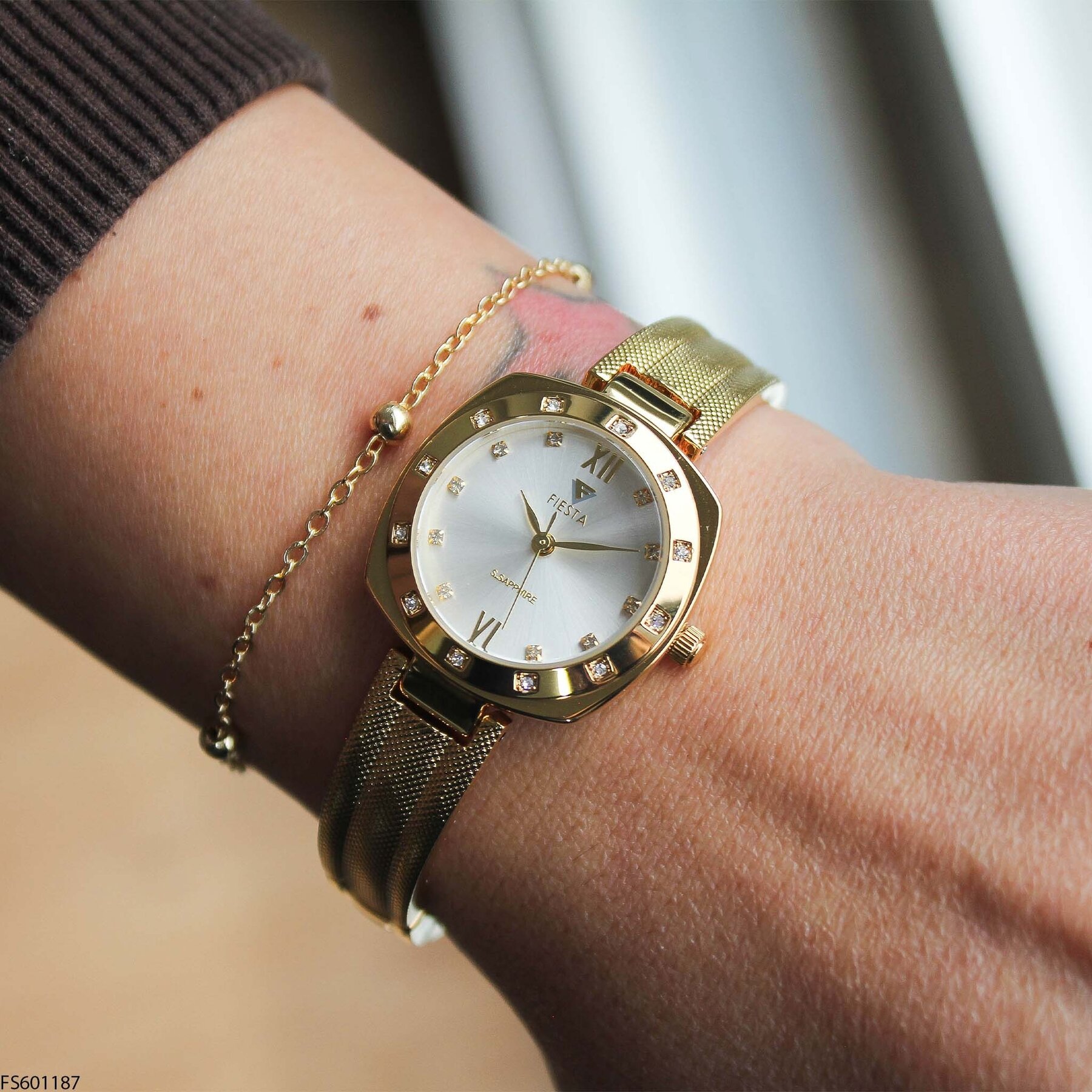 Fiesta FS601187 Çelik Kordonlu Kadın Kol Saati