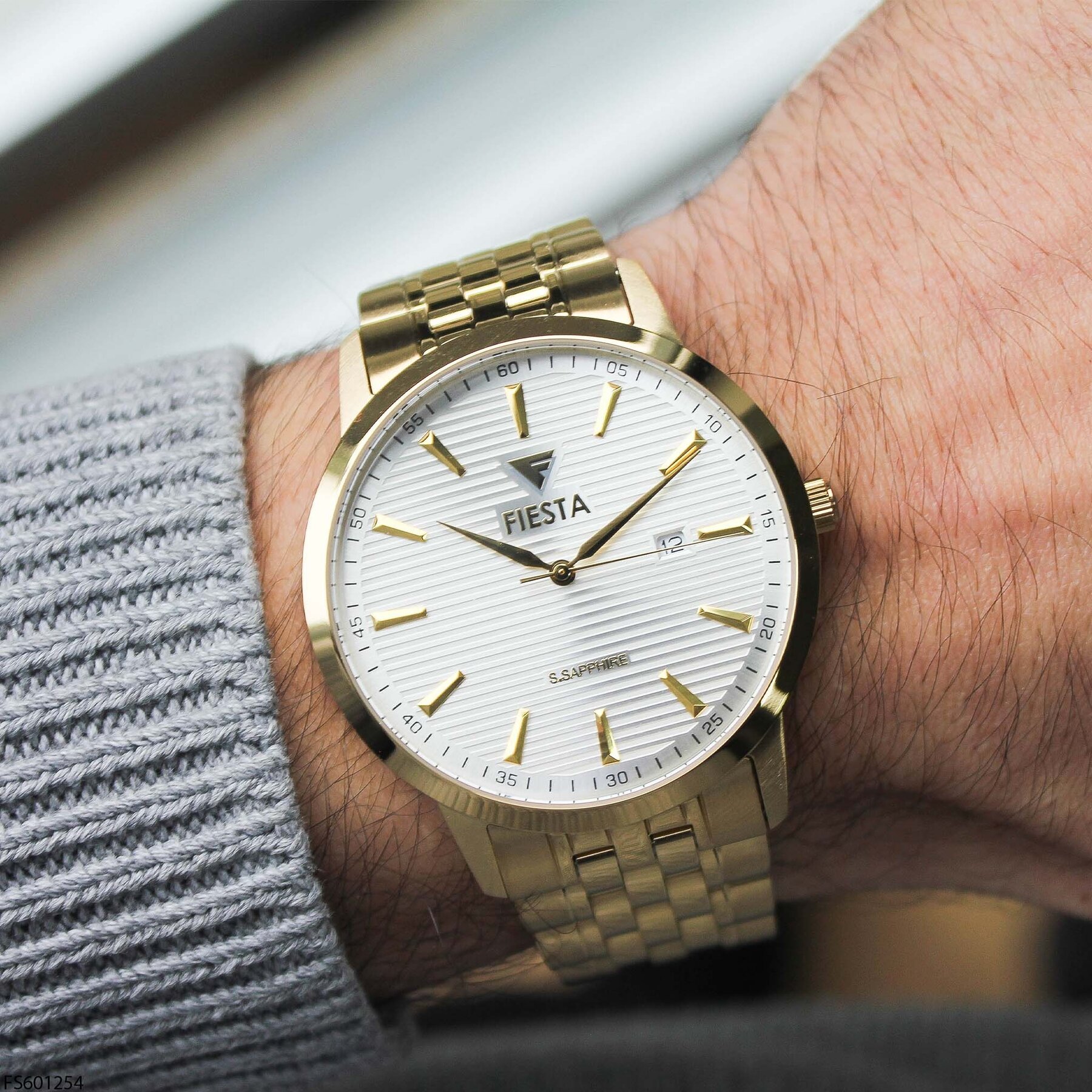 Fiesta FS601254 Çelik Kordonlu Erkek Kol Saati