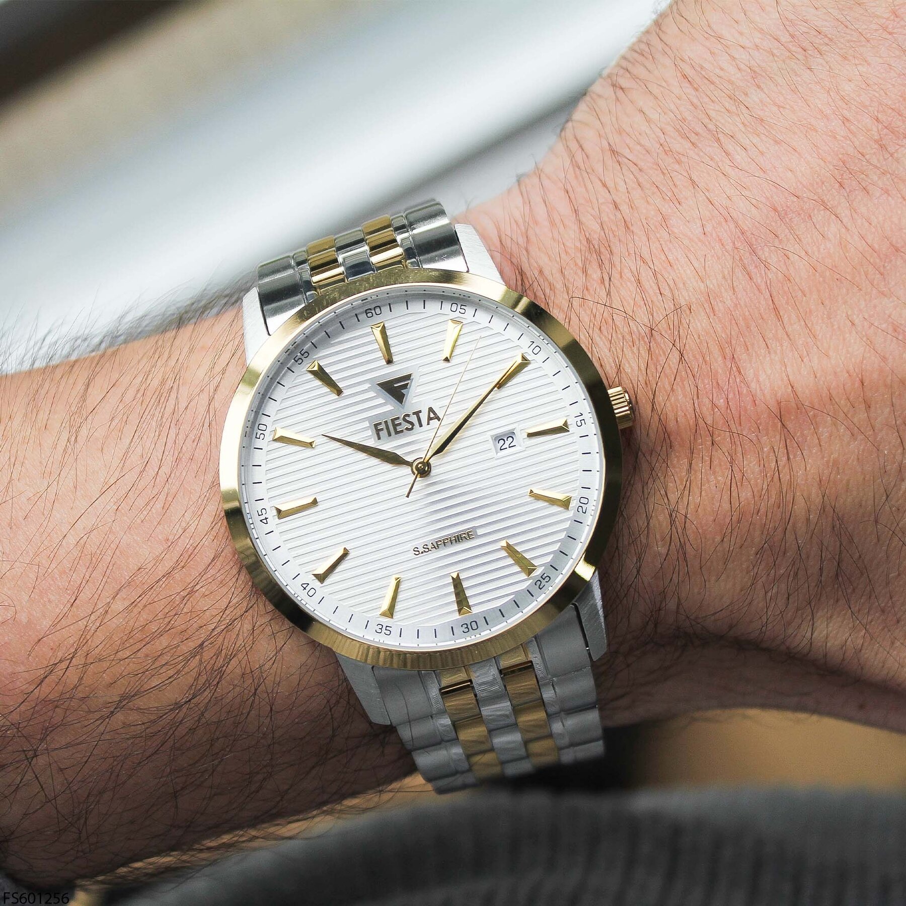 Fiesta FS601256 Çelik Kordonlu Erkek Kol Saati