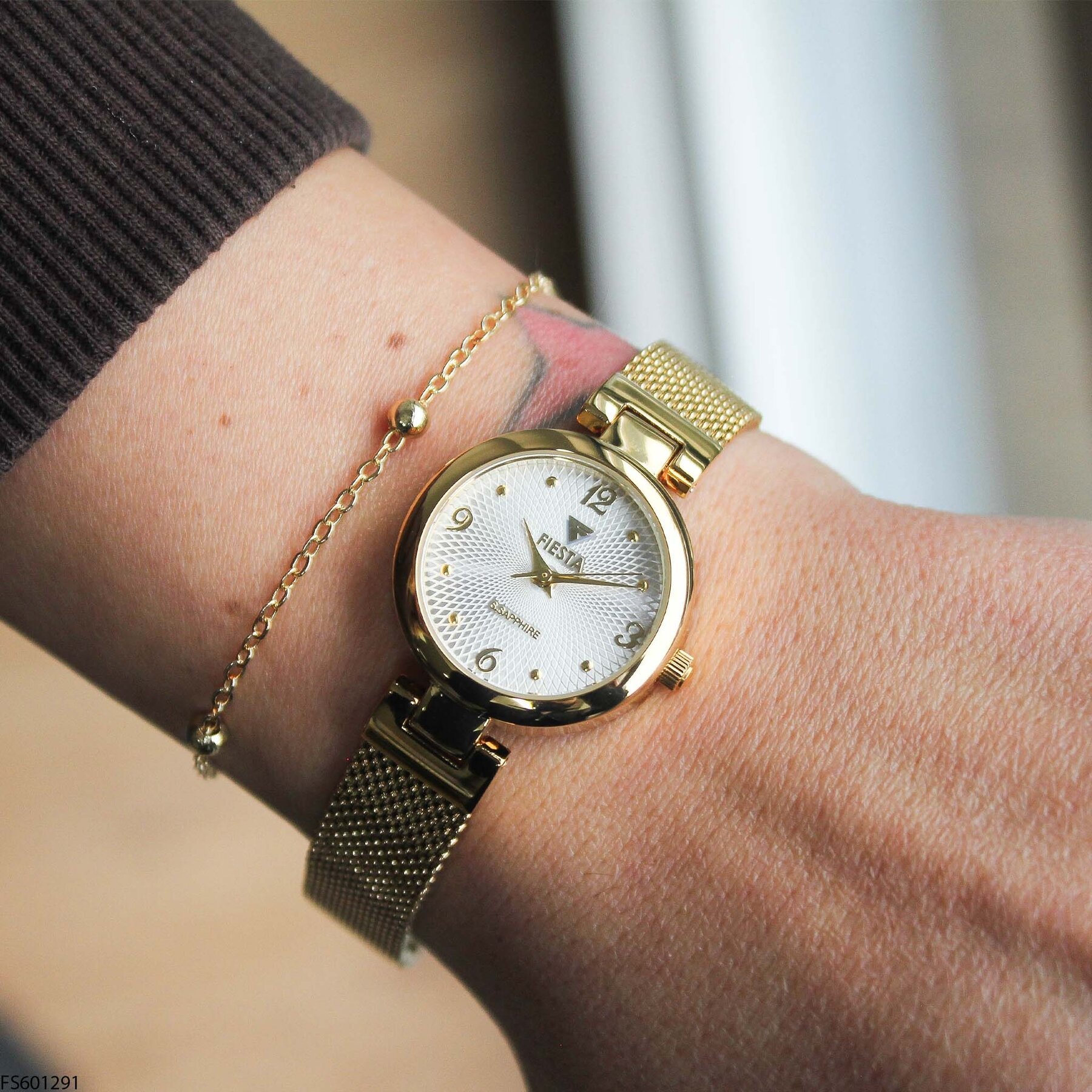 Fiesta FS601291 Çelik Kordonlu Kadın Kol Saati