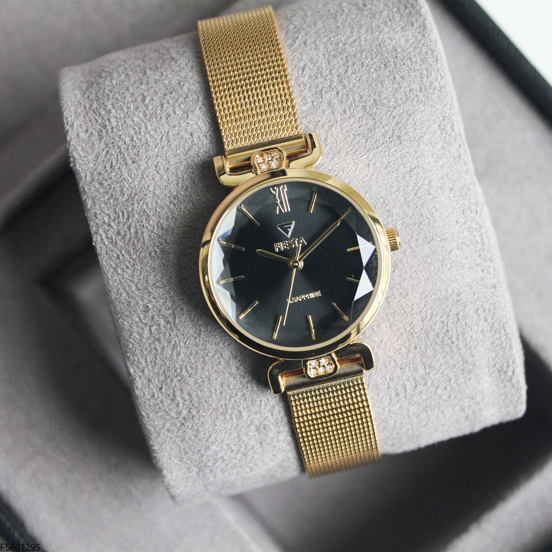 Fiesta FS601295 Çelik Hasır Kordonlu Kadın Kol Saati