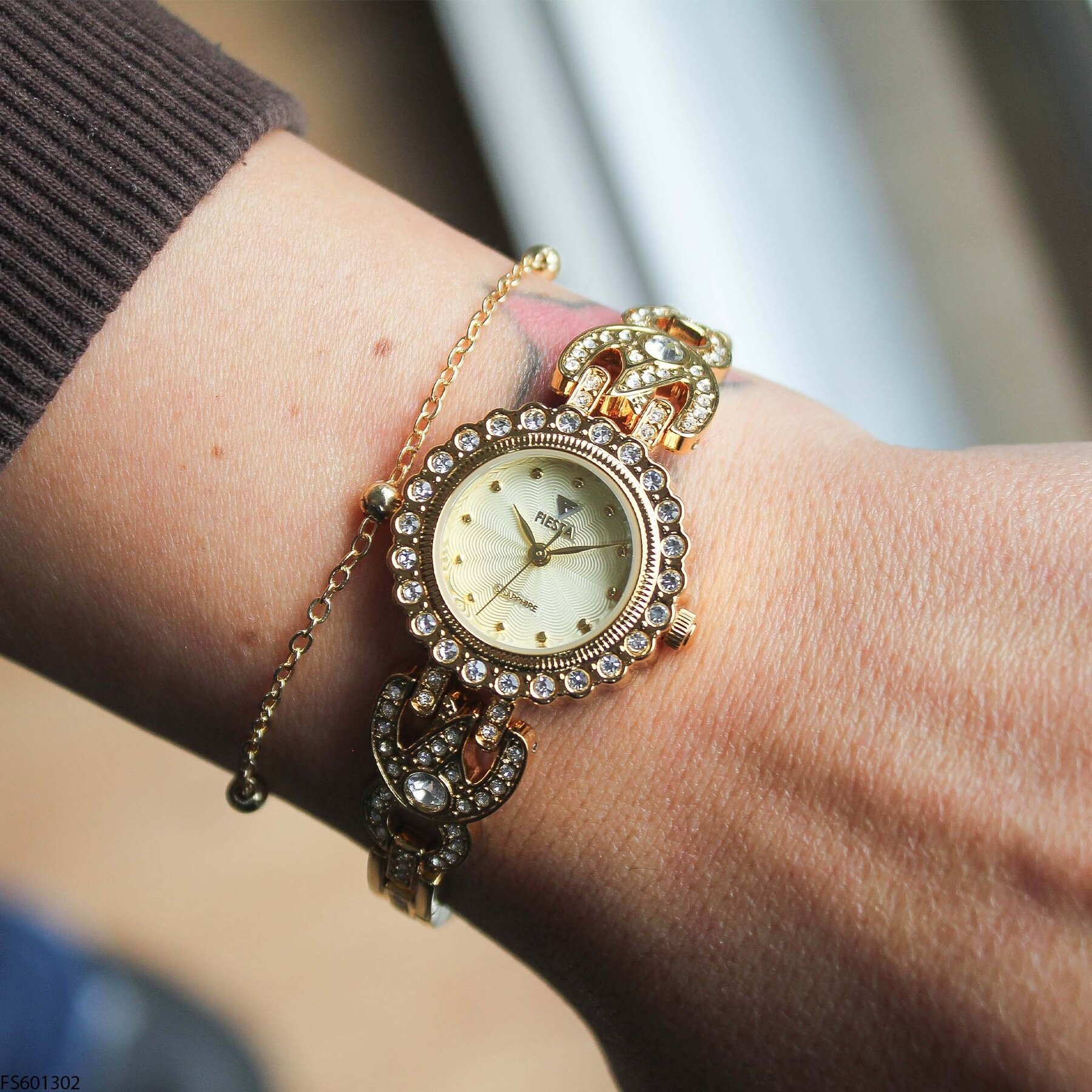 Fiesta FS601302 Çelik Kordonlu Kadın Kol Saati