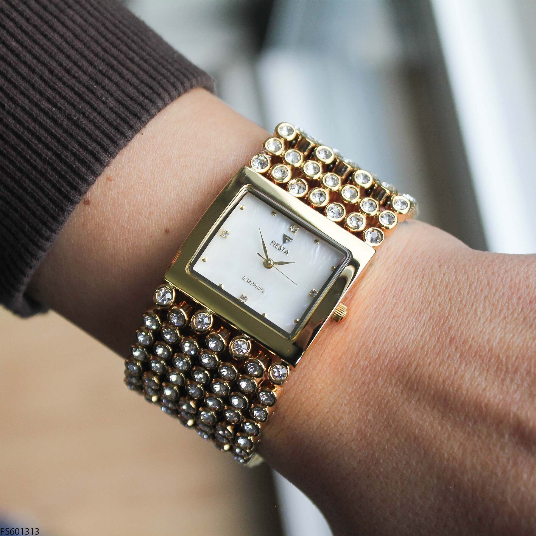 Fiesta FS601313 Çelik Kordonlu Kadın Kol Saati