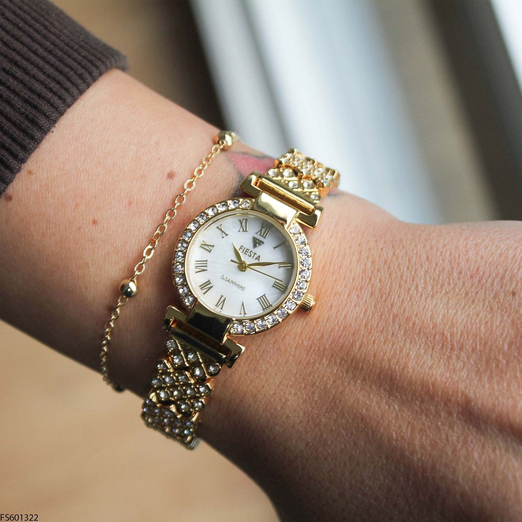 Fiesta FS601322 Çelik Kordonlu Kadın Kol Saati