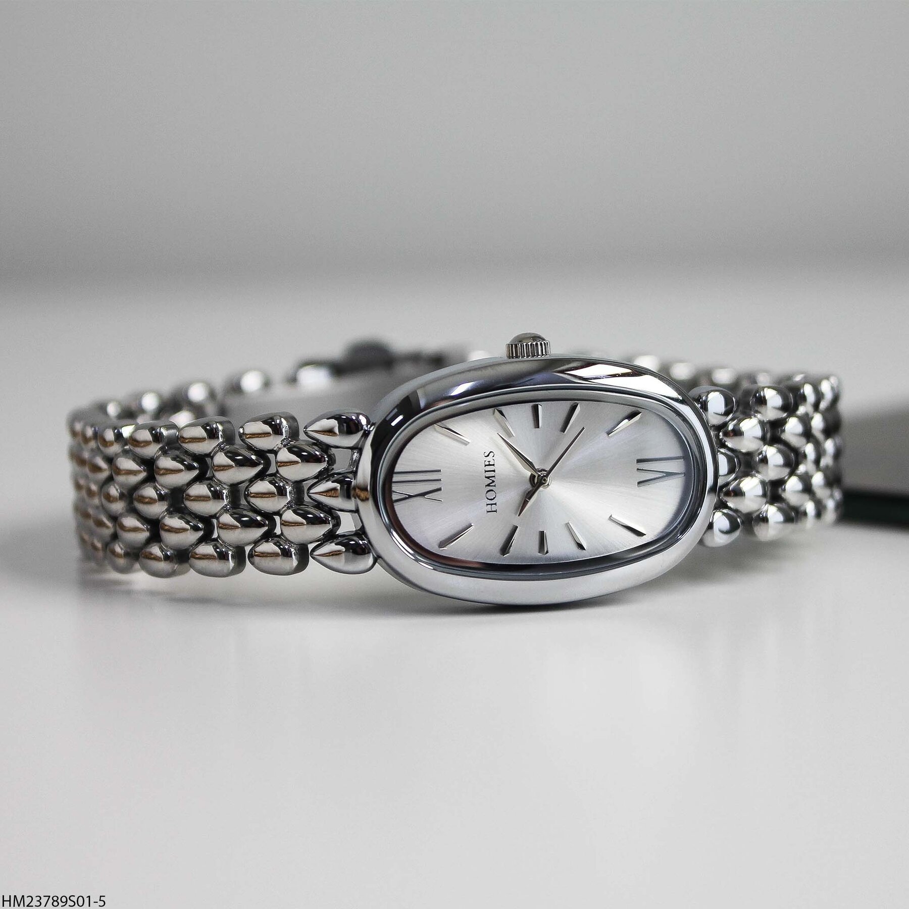 Homies HM23789S01-5 Çelik kordonlu  Kadın Kol Saati