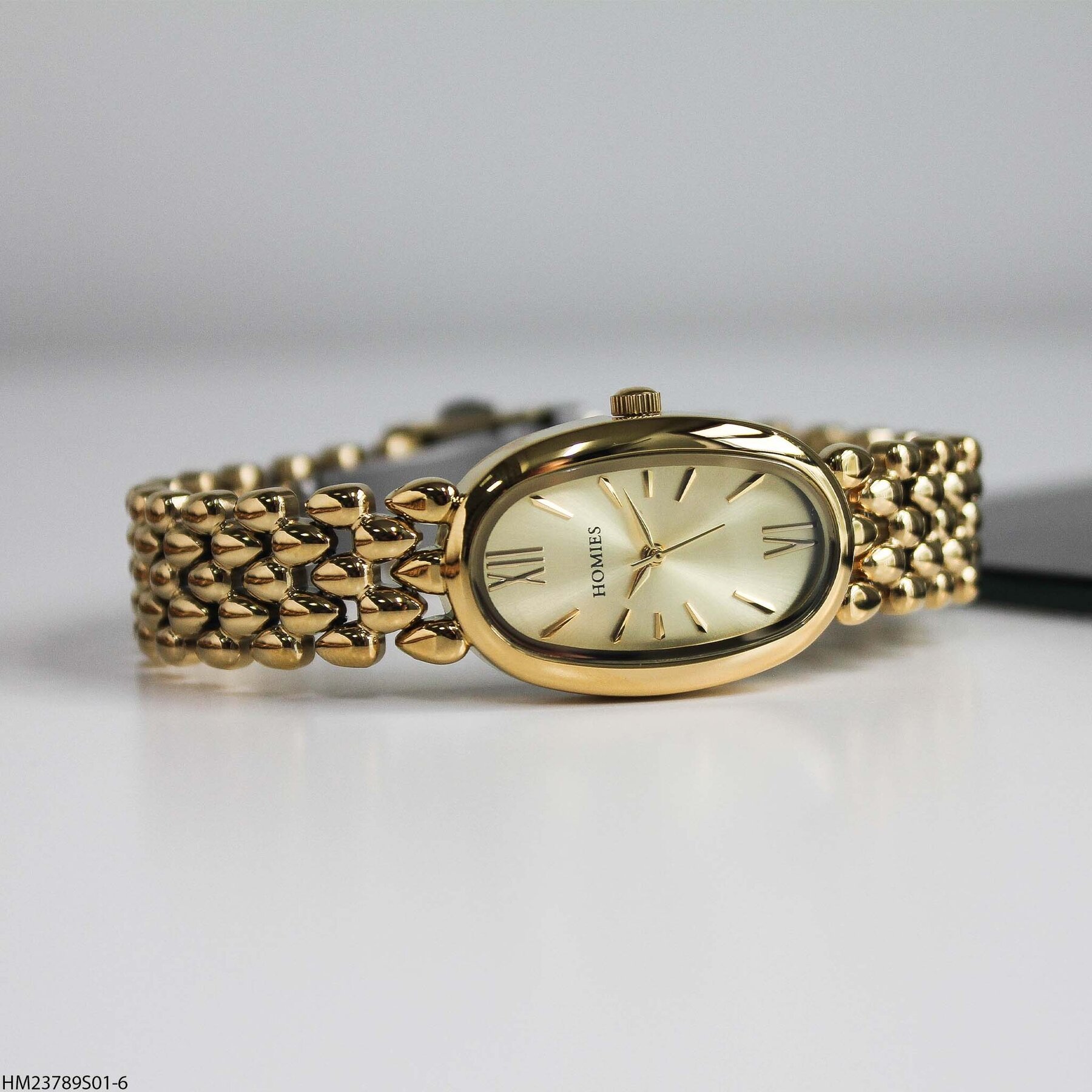 Homies HM23789S01-6 Çelik kordonlu  Kadın Kol Saati