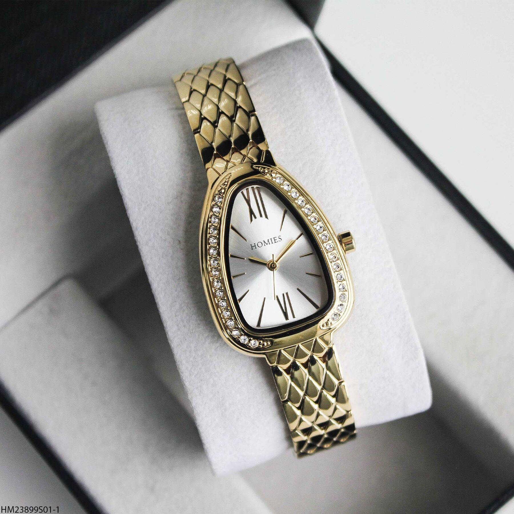 Homies HM23899S01-1 Çelik kordonlu  Kadın Kol Saati